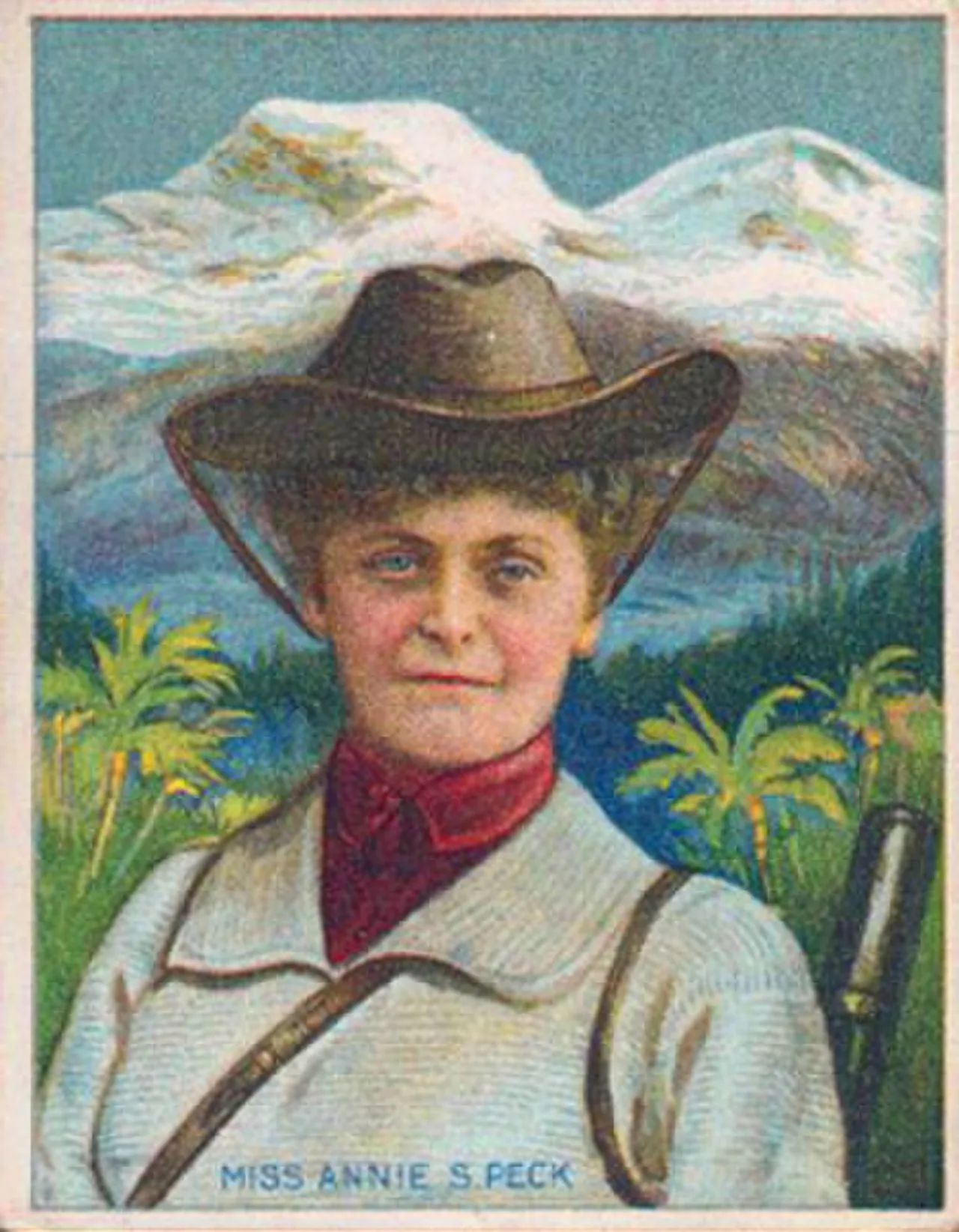Porträt von Annie Smith Peck (1850–1935) – Gedenkseite