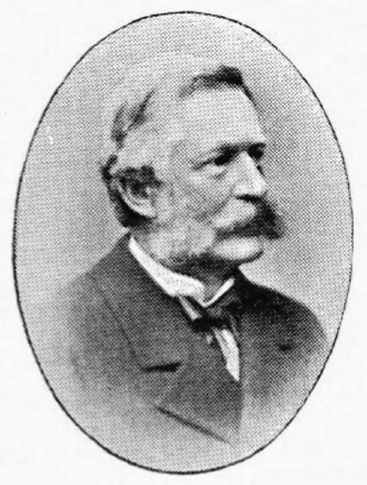 Porträt von Ernst Åberg (1823–1906) – Gedenkseite