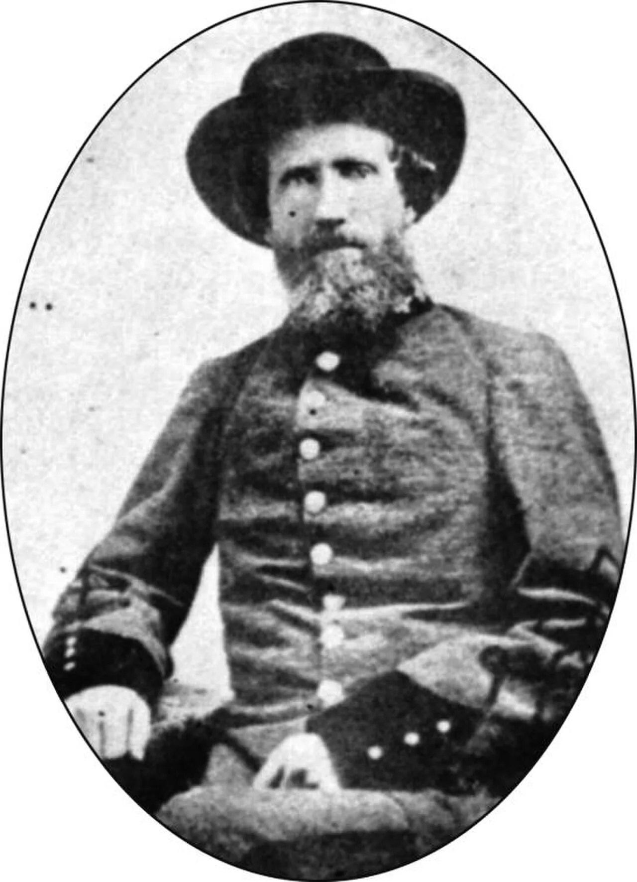 Porträt von Evander McNair (1820–1902) – Gedenkseite