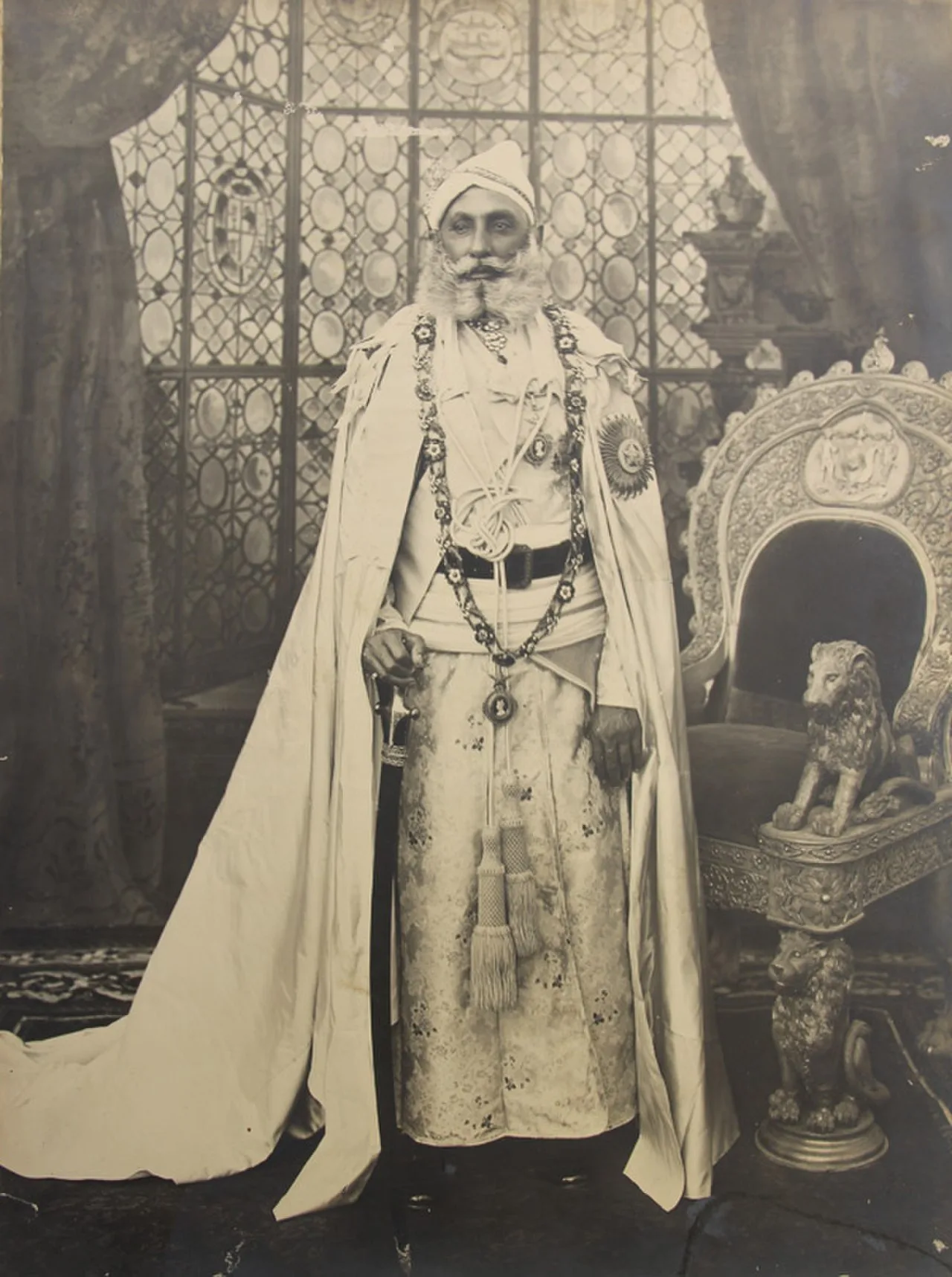 Porträt von Fateh Singh (1849–1930) – Gedenkseite
