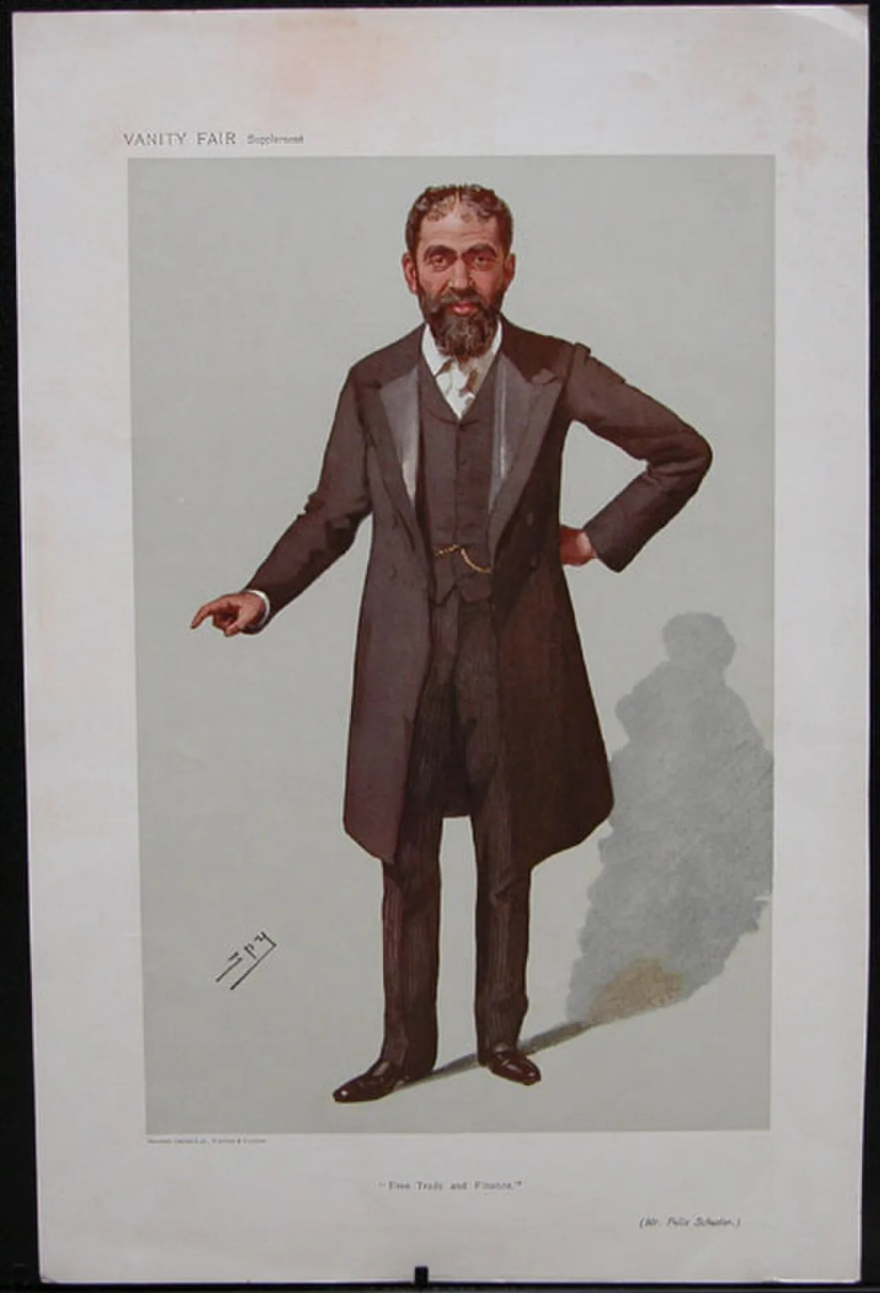 Porträt von Felix Schuster (1854–1936) – Gedenkseite