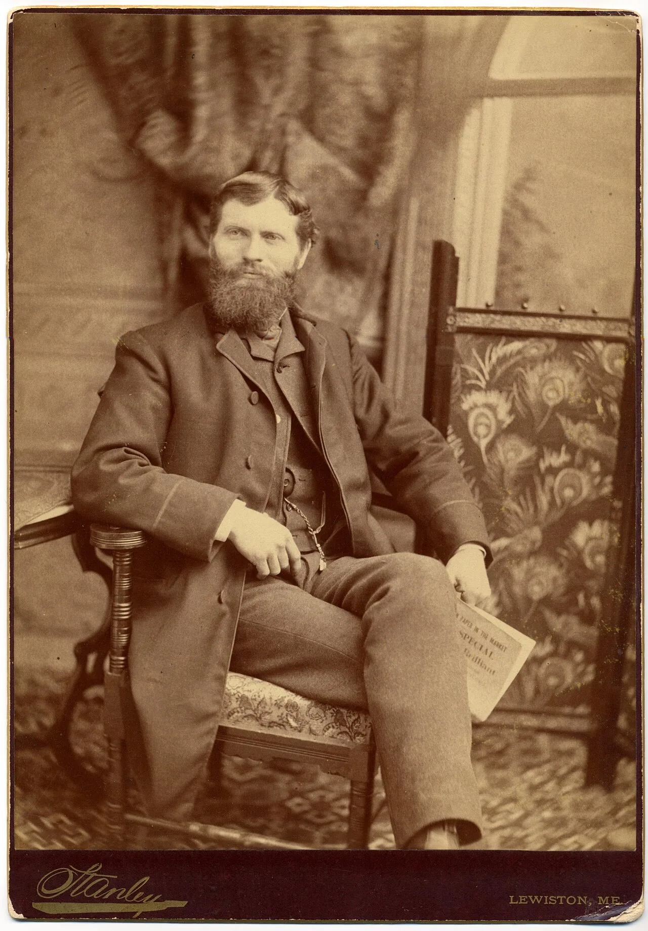 Porträt von Francis Edgar Stanley (1849–1918) – Gedenkseite