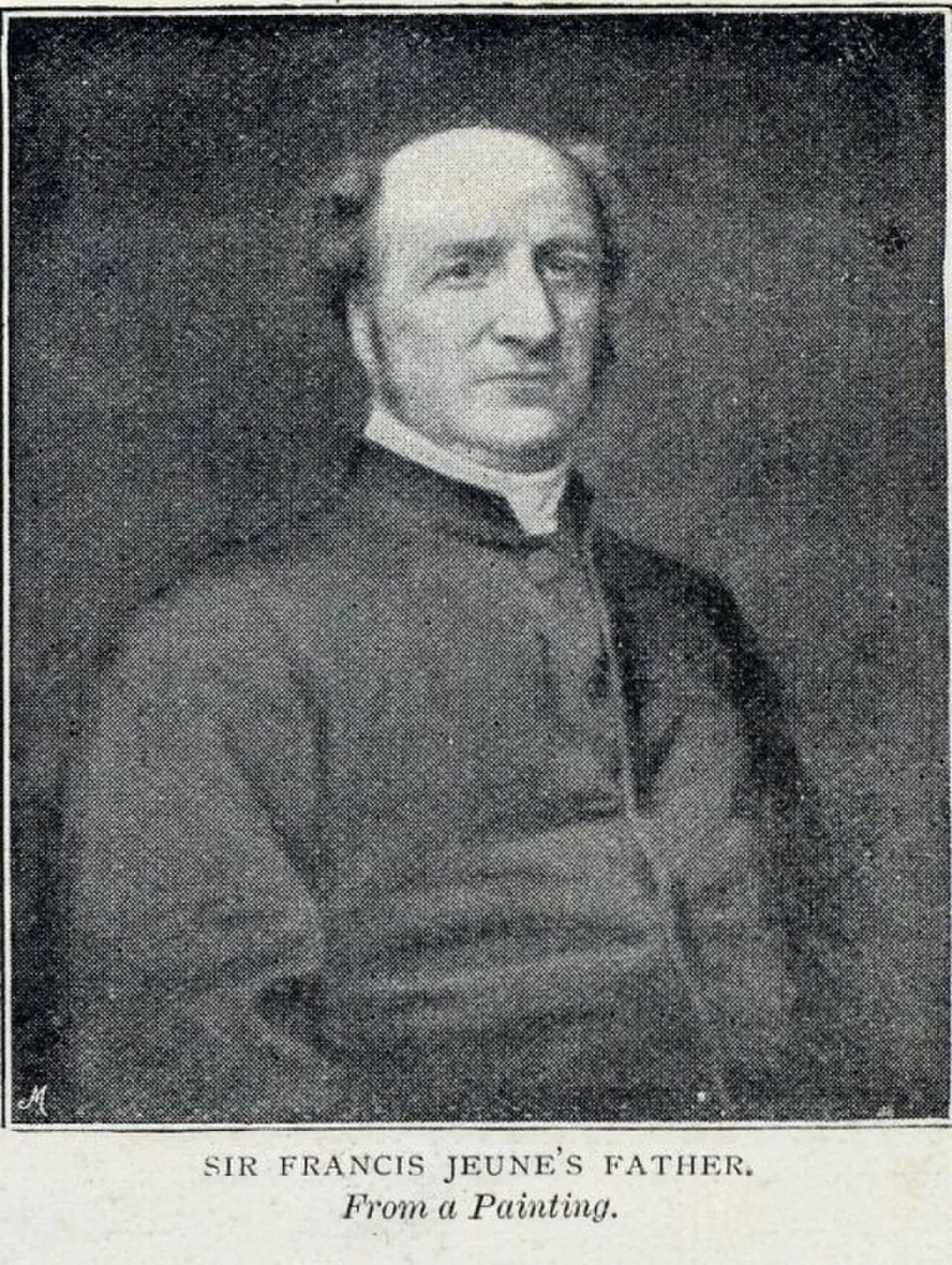 Porträt von Francis Jeune (1806–1868) – Gedenkseite