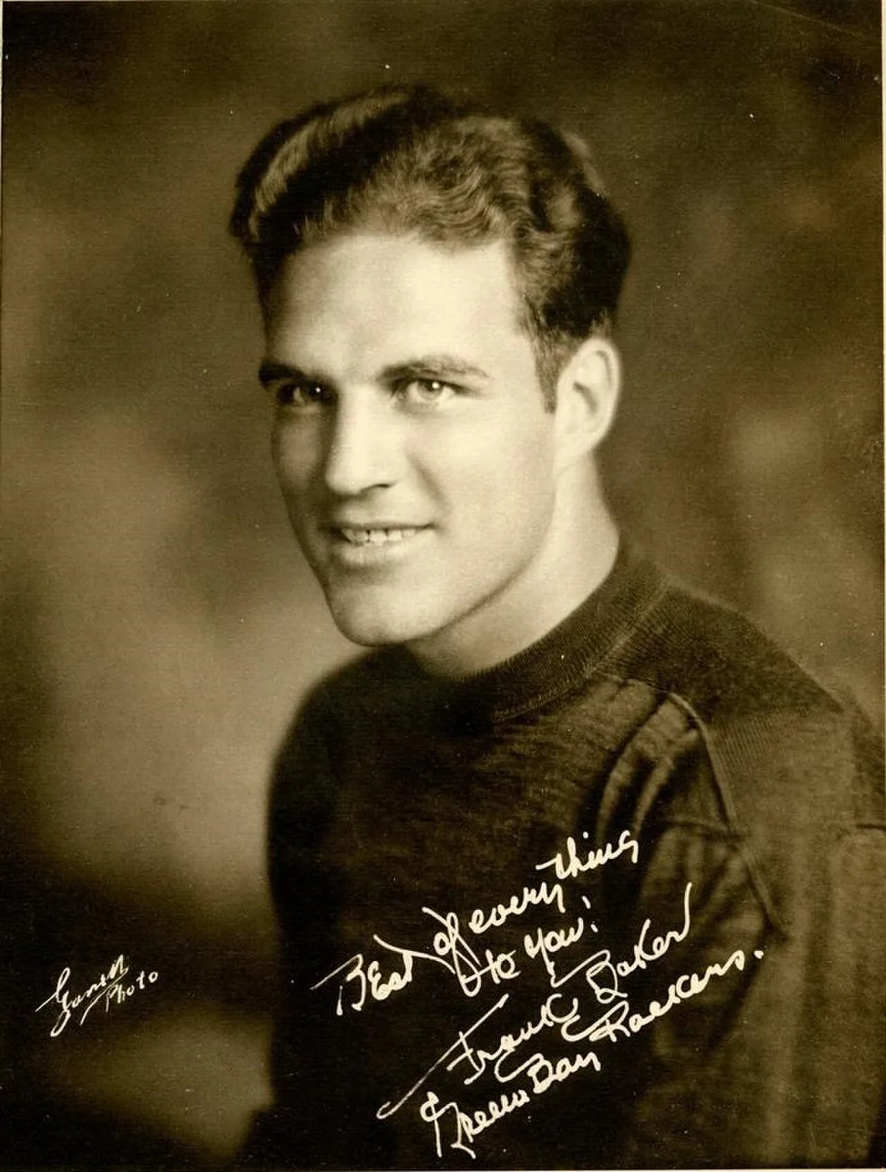 Porträt von Frank Baker (1909–1985) – Gedenkseite
