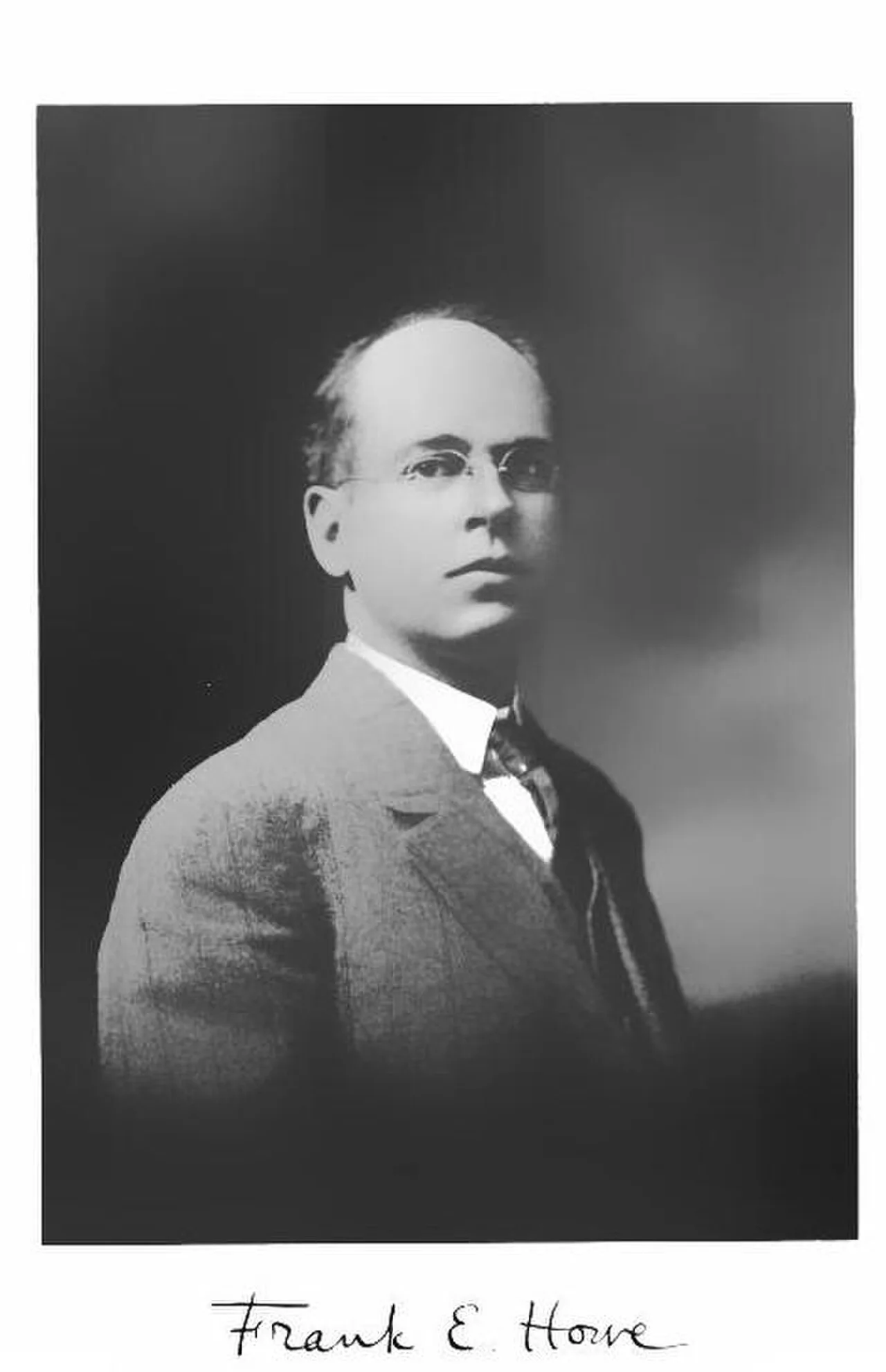 Portrait of Frank E. Howe (1870–1956) – memorial page