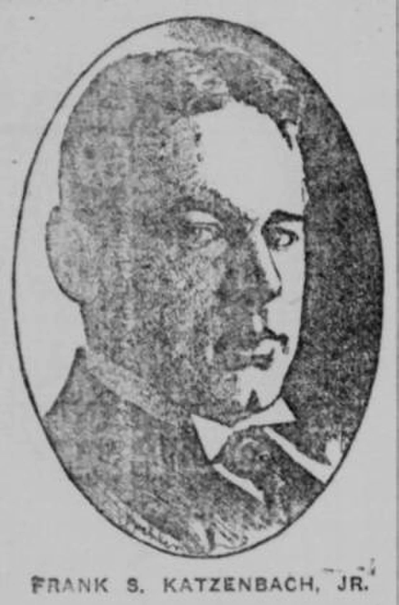 Porträt von Frank S. Katzenbach (1868–1929) – Gedenkseite