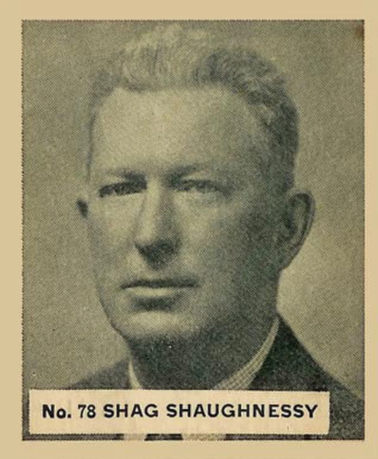 Porträt von Frank Shaughnessy (1884–1969) – Gedenkseite