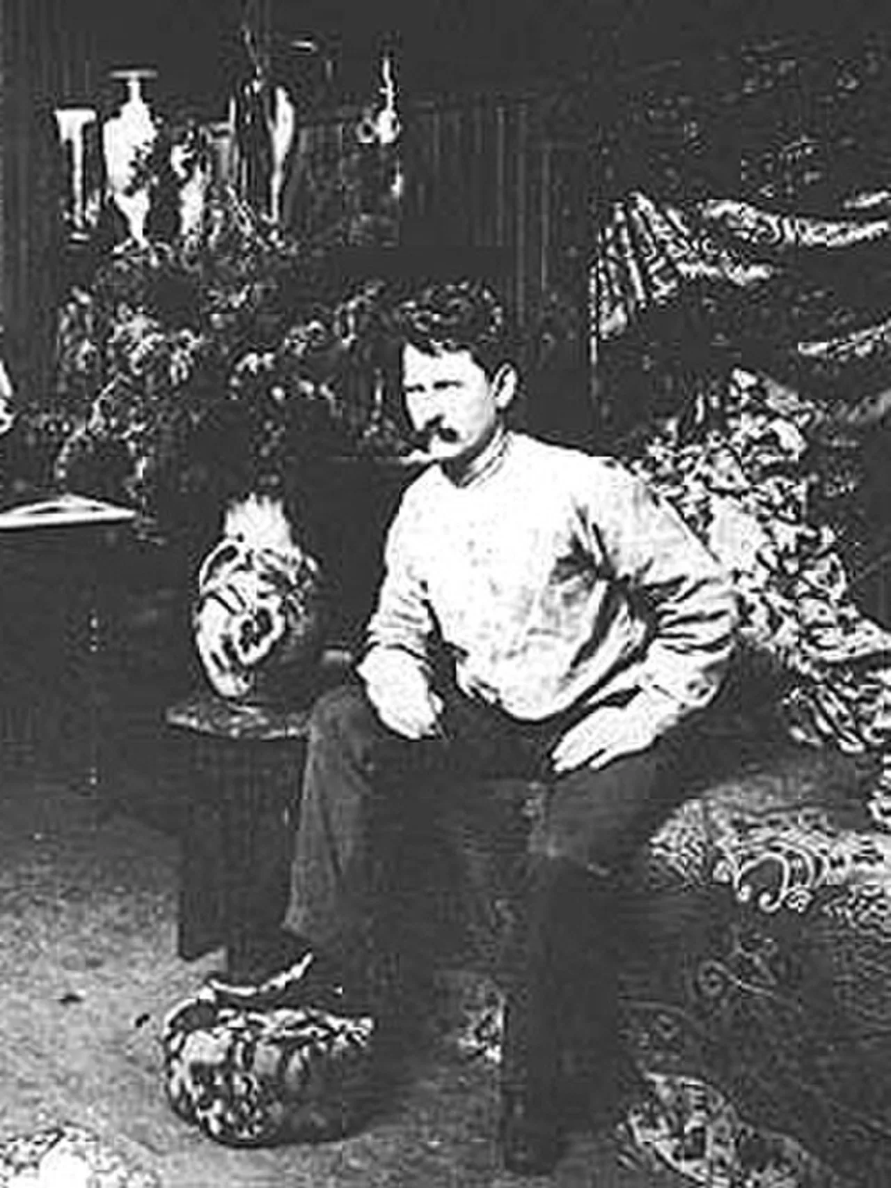 Porträt von Franz Bischoff (1864–1929) – Gedenkseite