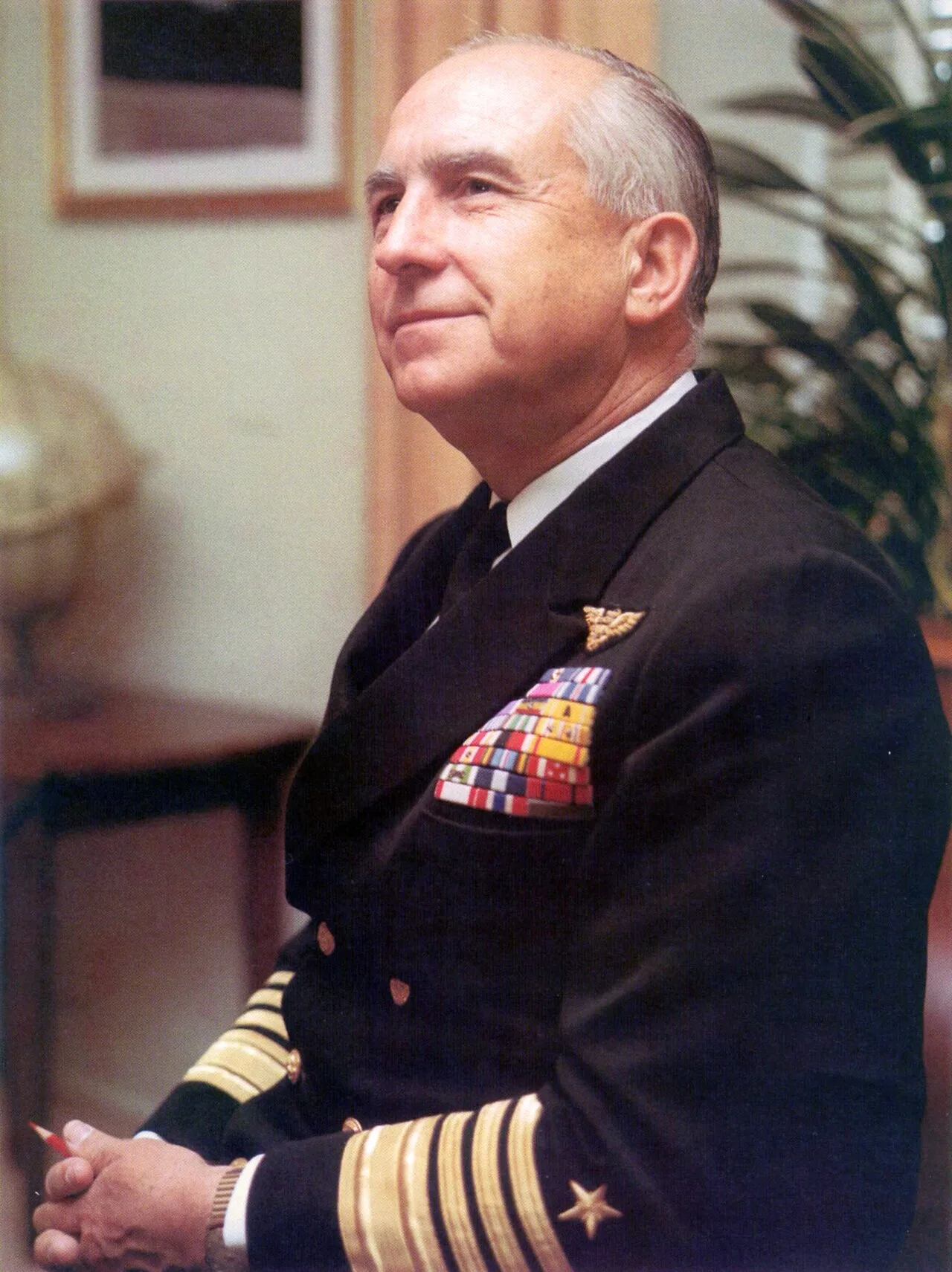 Portrait of Thomas H. Moorer (1912–2004) – memorial page