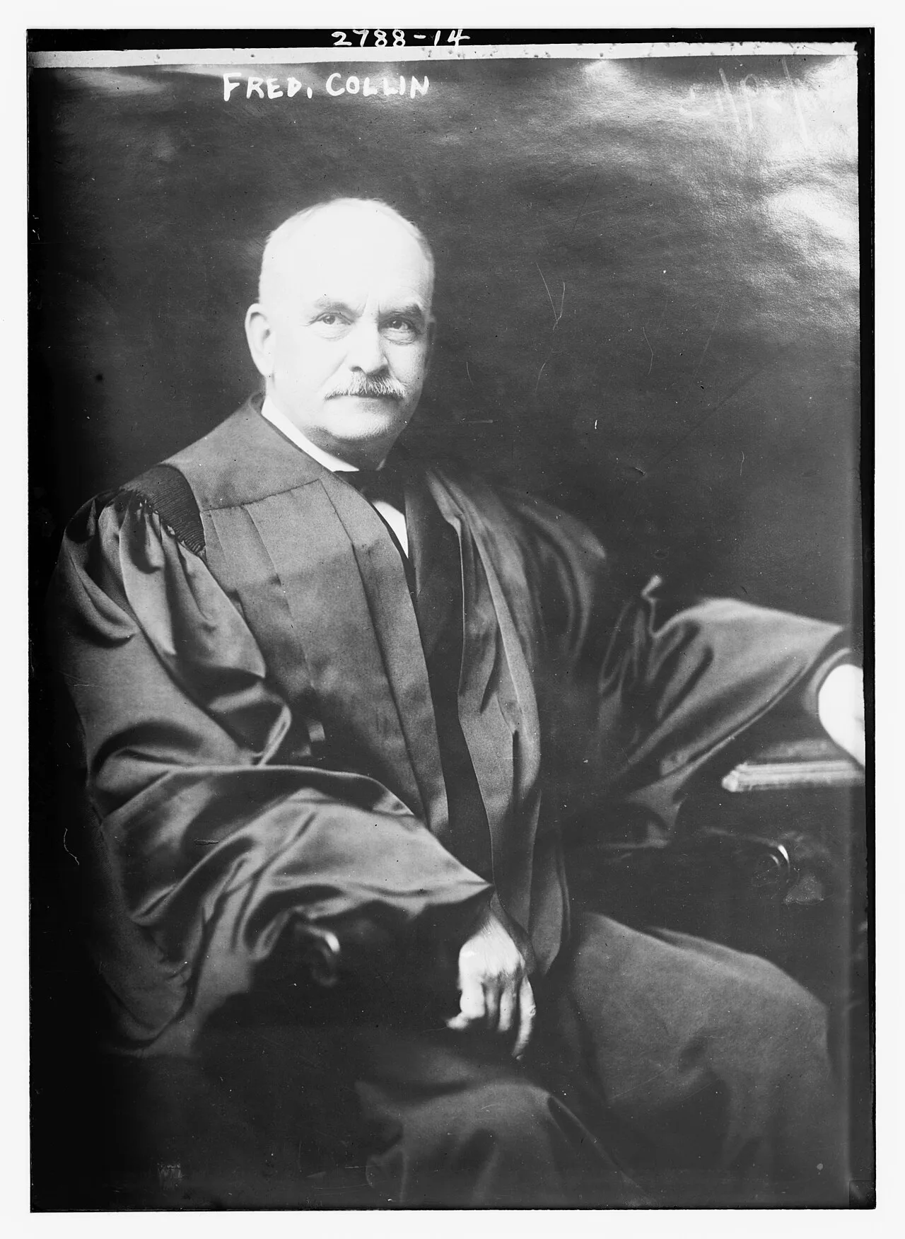 Portrait of Frederick Collin (1850–1939) – memorial page