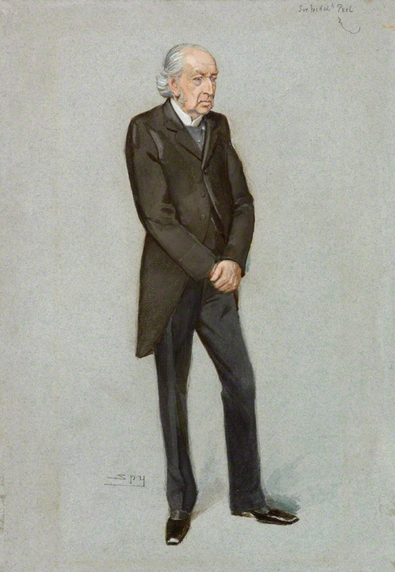 Porträt von Frederick Peel (1823–1906) – Gedenkseite