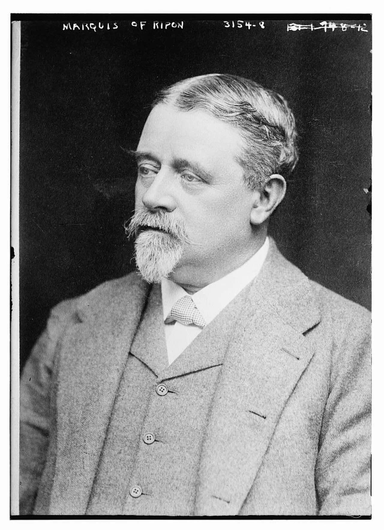 Porträt von Frederick Robinson, 2nd Marquess of Ripon (1852–1923) – Gedenkseite