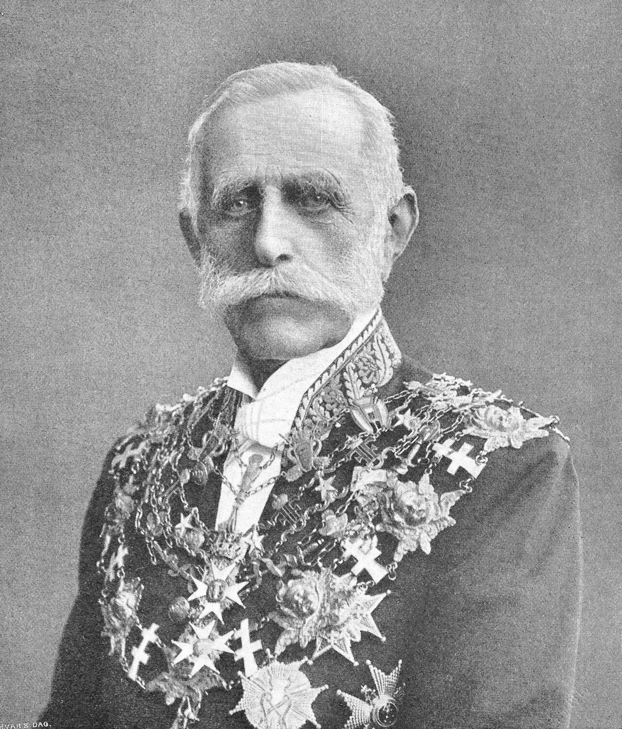Portrait of Fredrik von Essen (1831–1921) – memorial page