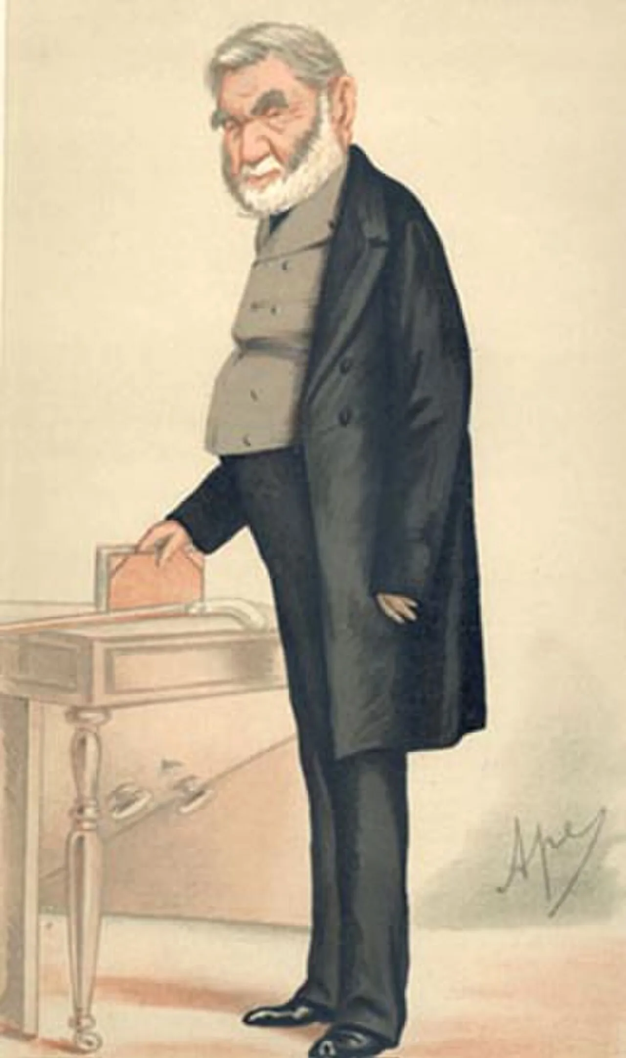 Portrait of Anthony Panizzi (1797–1879) – memorial page