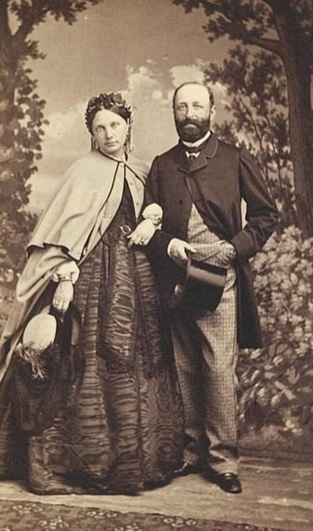 Porträt von Boris Alexandrowitsch Neidhardt (1819–1900) – Gedenkseite