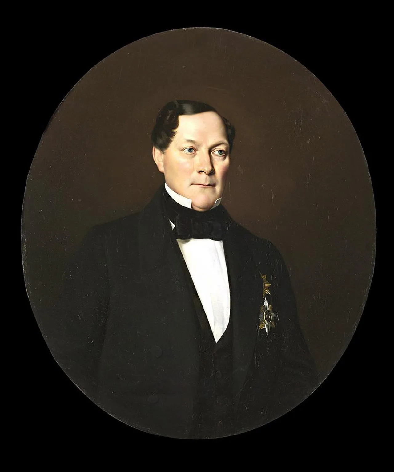 Porträt von Ivan Fedorovich Aprelev (1790–1874) – Gedenkseite