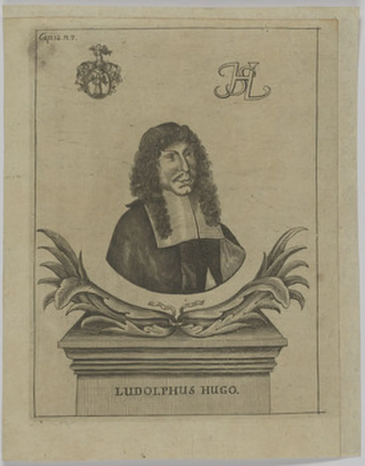 Porträt von Ludolf Hugo (1632–1704) – Gedenkseite