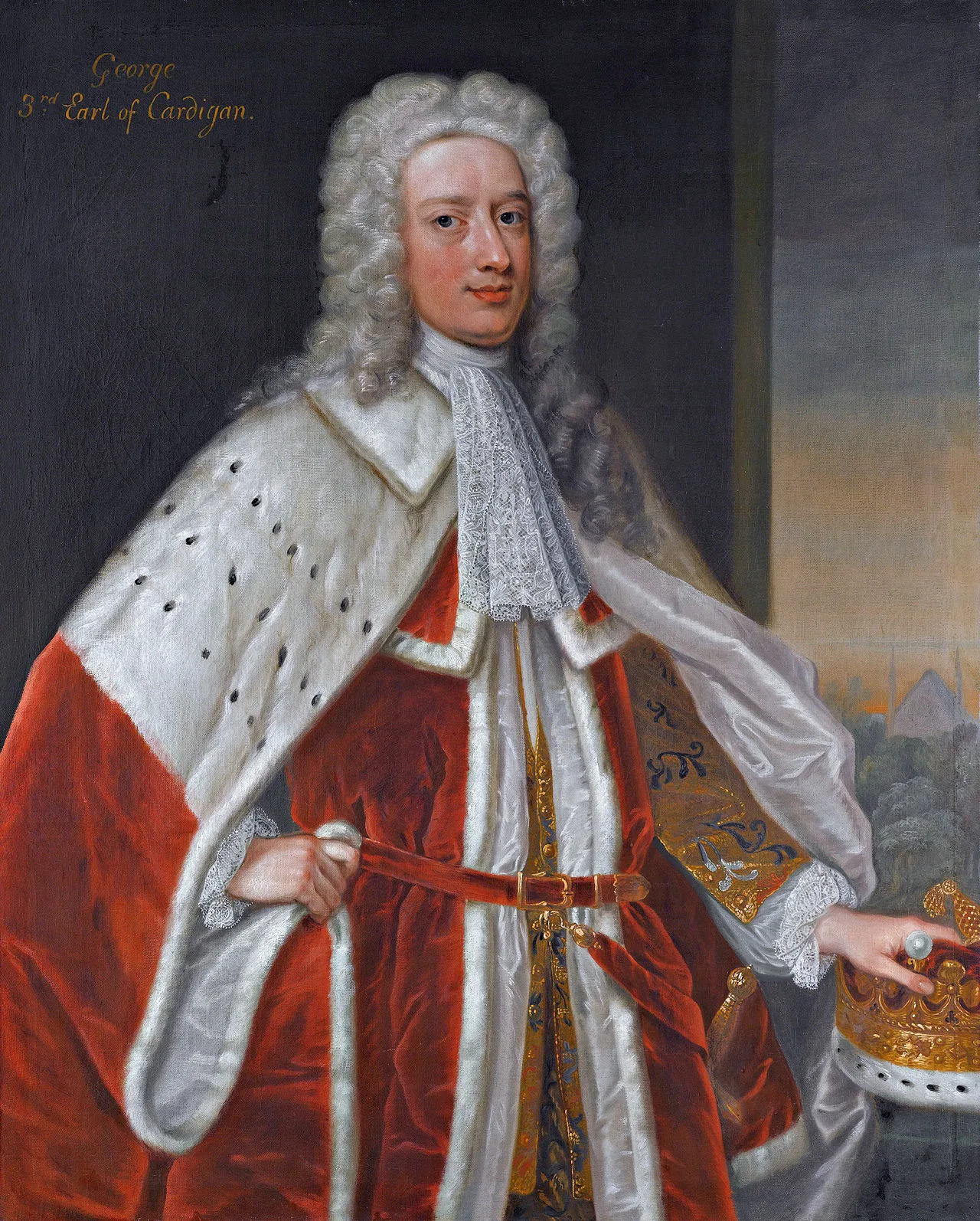 Portrait of George Brudenell, 3rd Earl of Cardigan (1685–1732) – memorial page