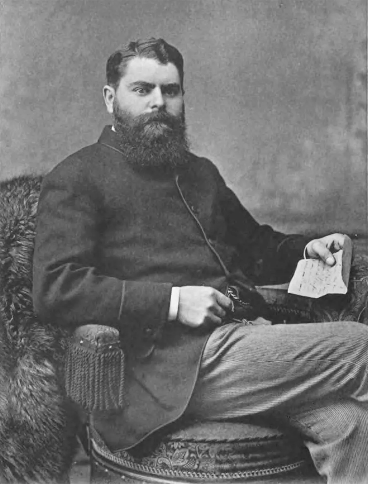 Portrait of George E. Davis (1850–1907) – memorial page