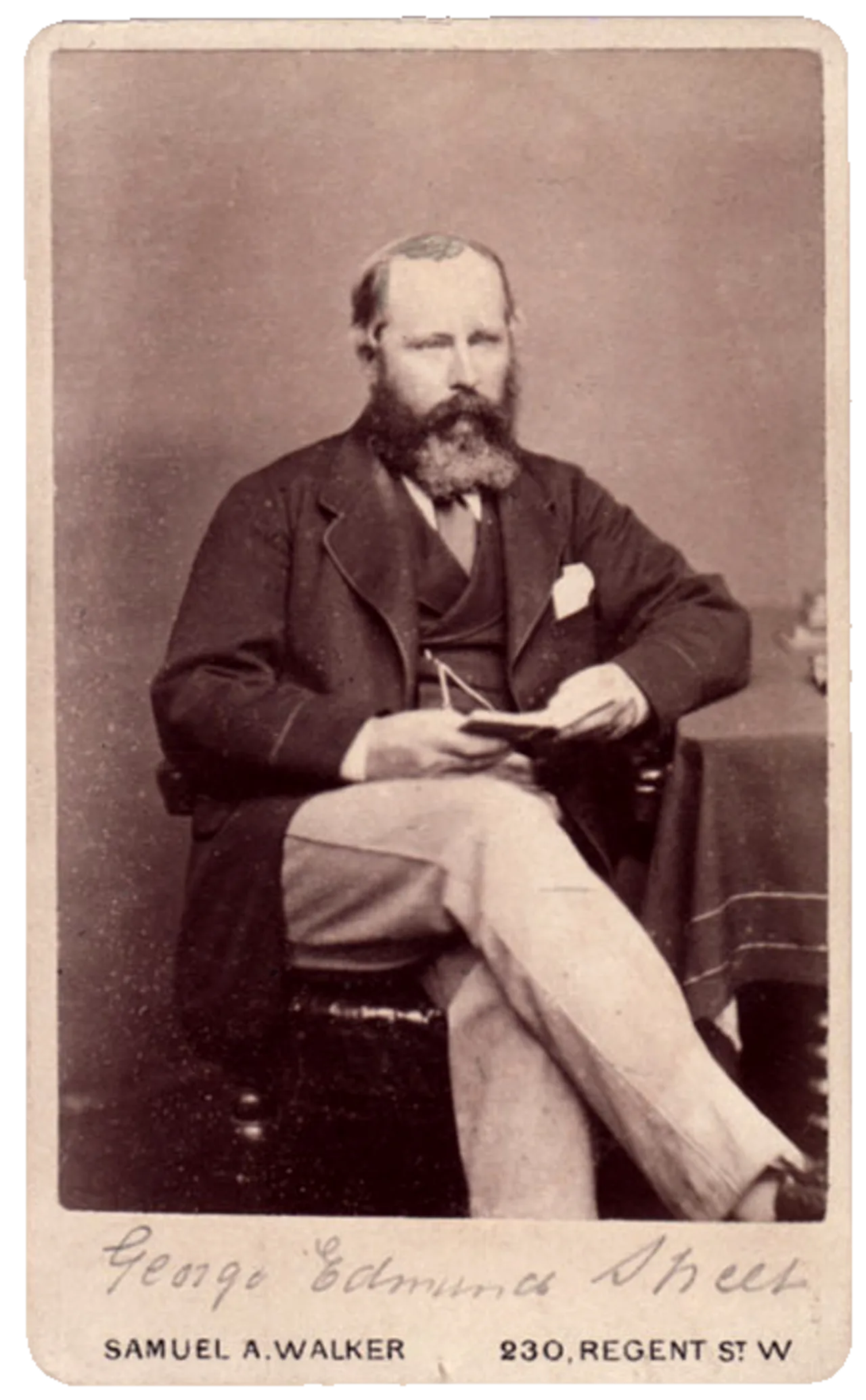 Porträt von George Edmund Street (1824–1881) – Gedenkseite