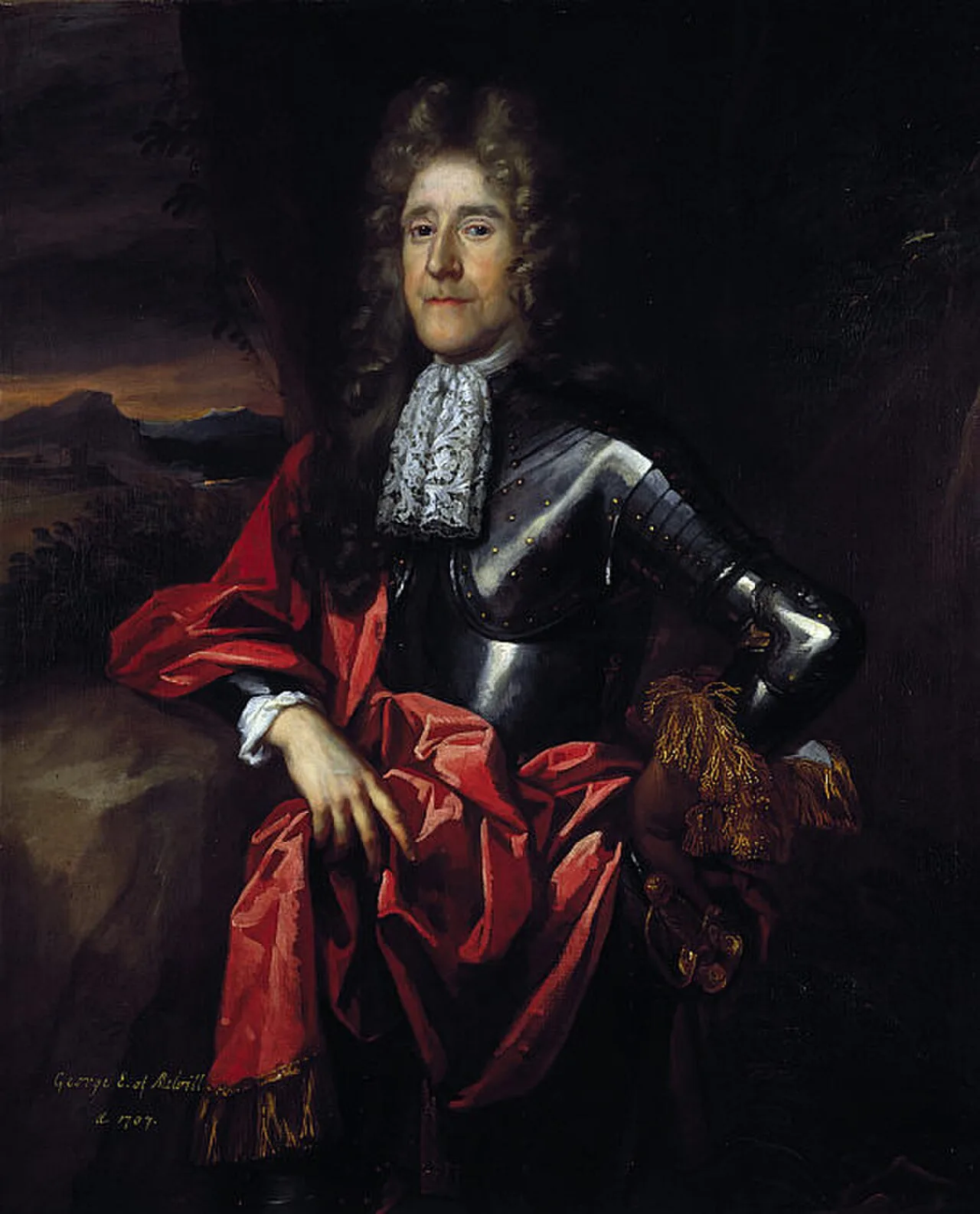 Portrait of George Melville (1636–1707) – memorial page