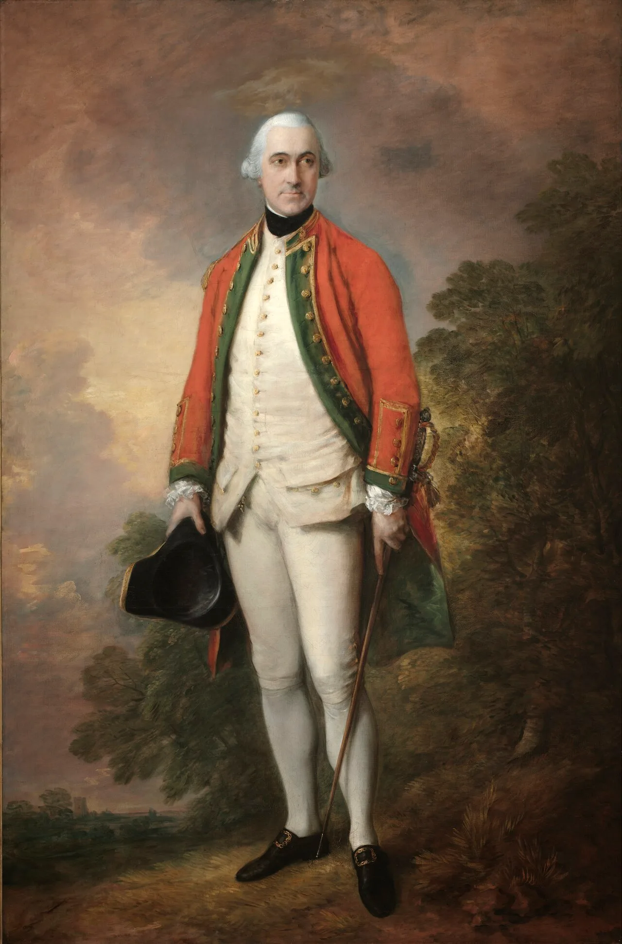 Porträt von George Pitt, 1st Baron Rivers (1721–1803) – Gedenkseite