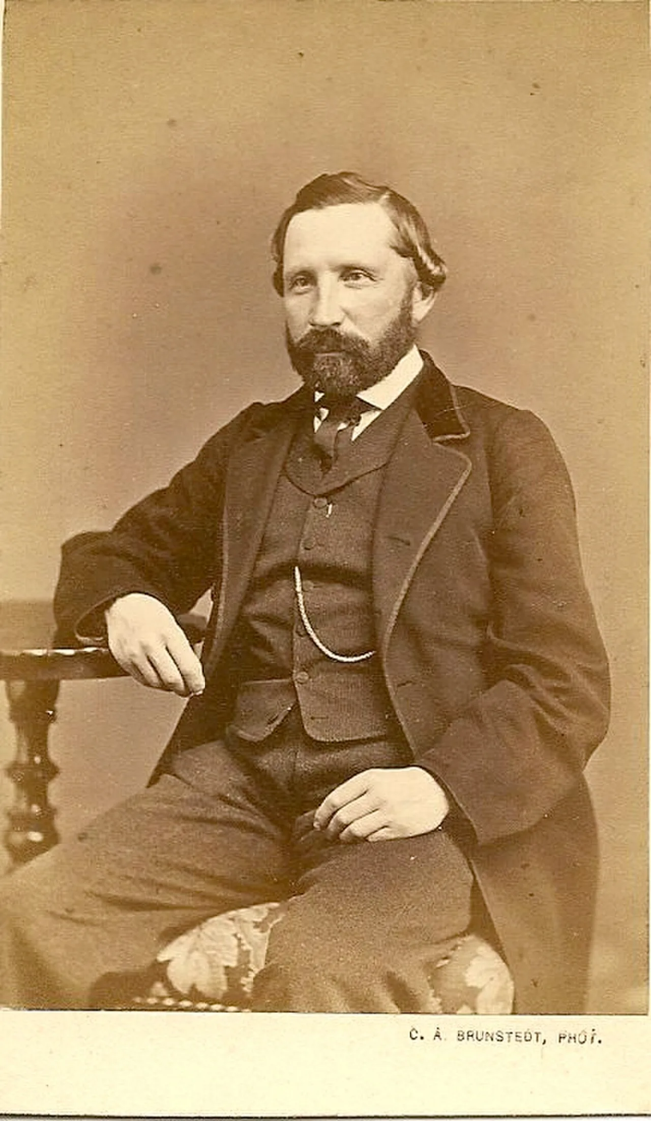 Porträt von Josef Oscar Almqvist (1825–1876) – Gedenkseite