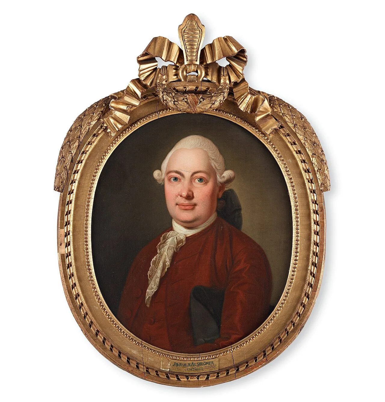 Portrait of Johan Alströmer (1742–1786) – memorial page