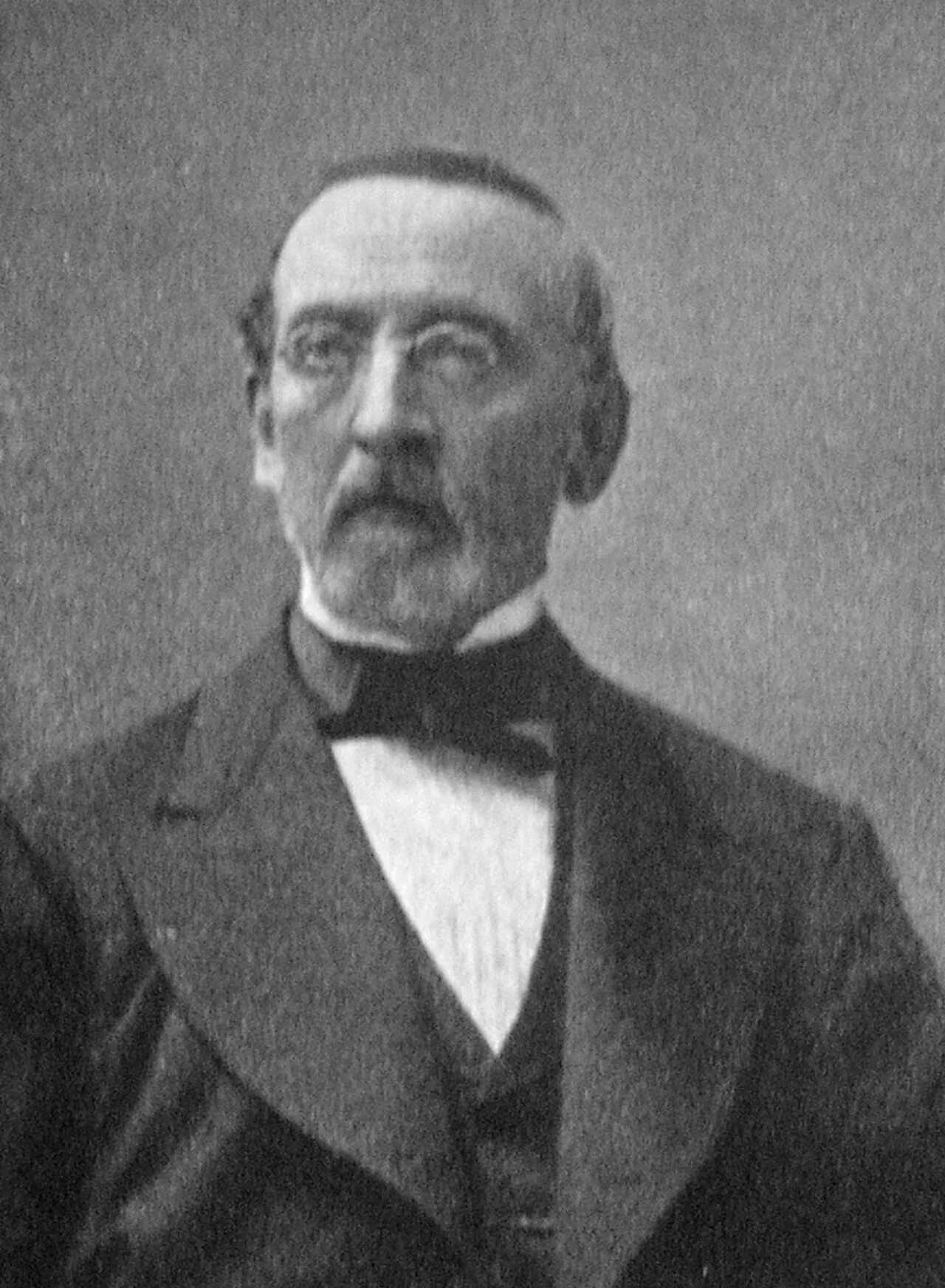 Porträt von Ferdinand Asker (1812–1897) – Gedenkseite