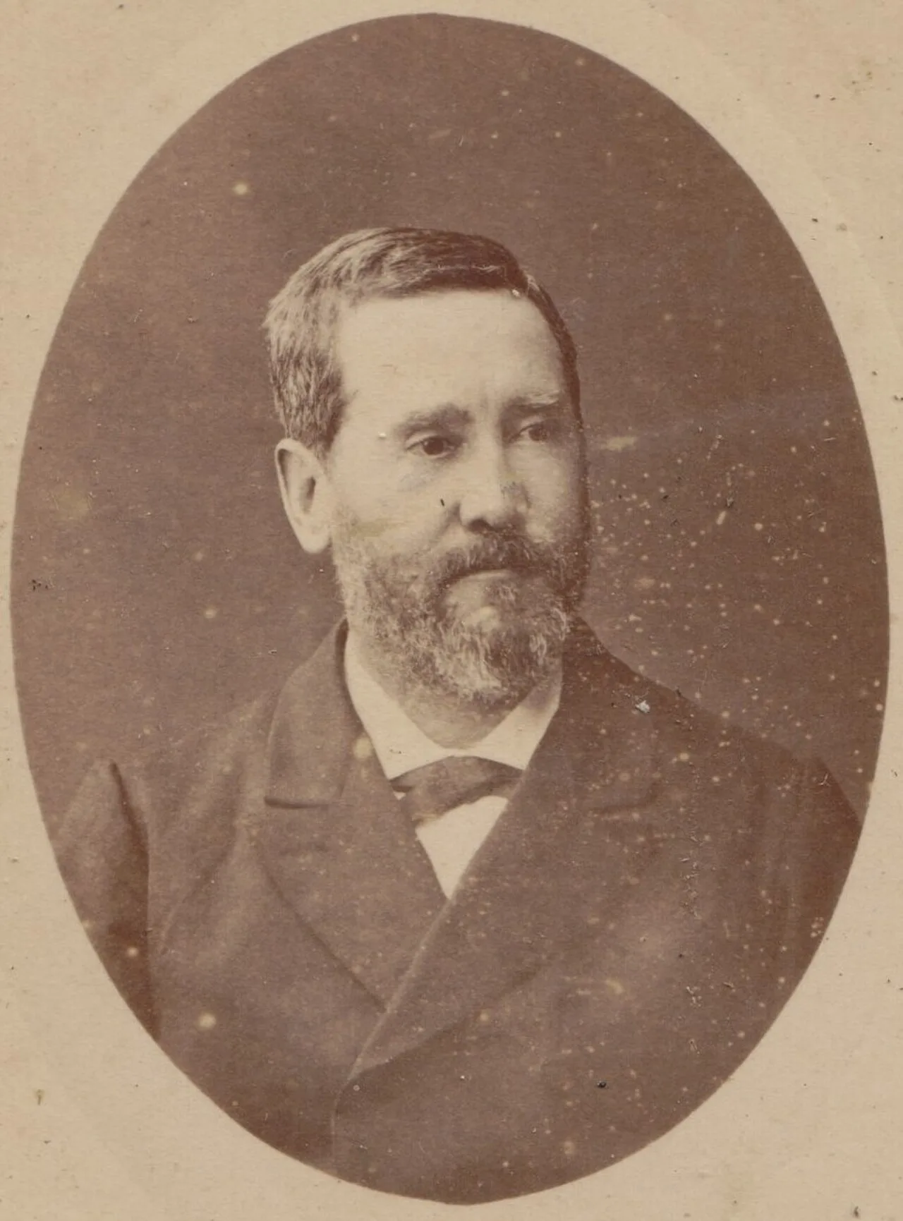 Porträt von Hector Serres (1818–1899) – Gedenkseite