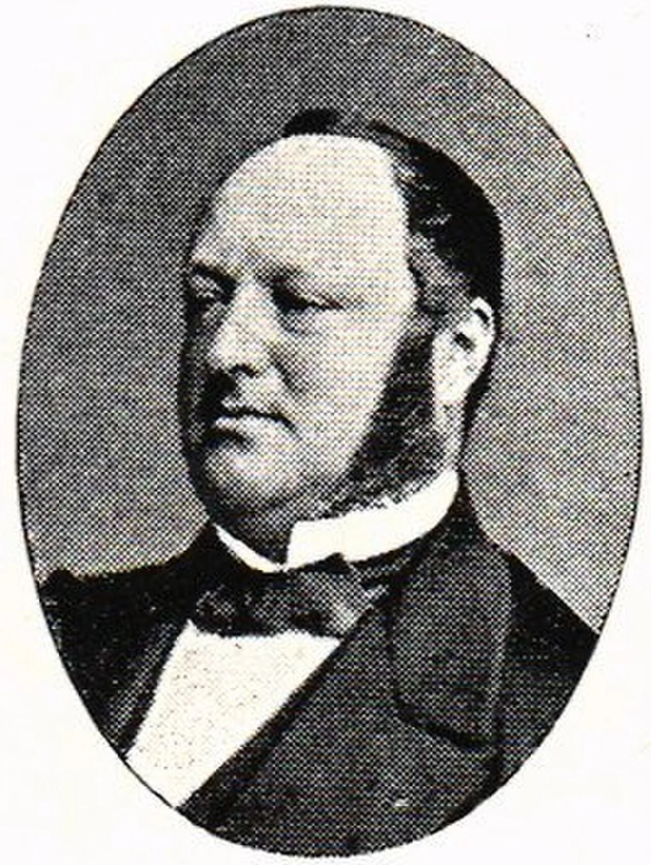 Portrait of Bernhard Benedicks (1816–1869) – memorial page