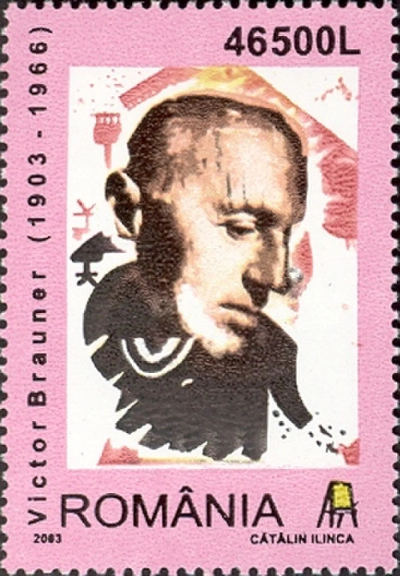 Porträt von Victor Brauner (1903–1966) – Gedenkseite