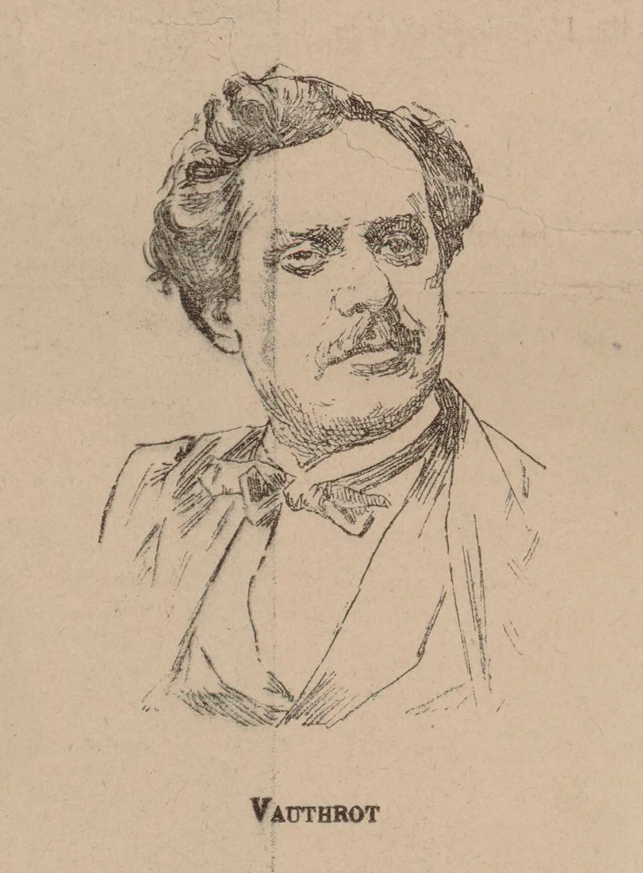 Portrait of François Eugène Vauthrot (1825–1871) – memorial page