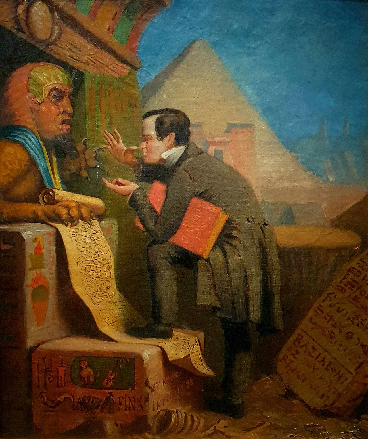 Porträt von François Chabas (1817–1882) – Gedenkseite