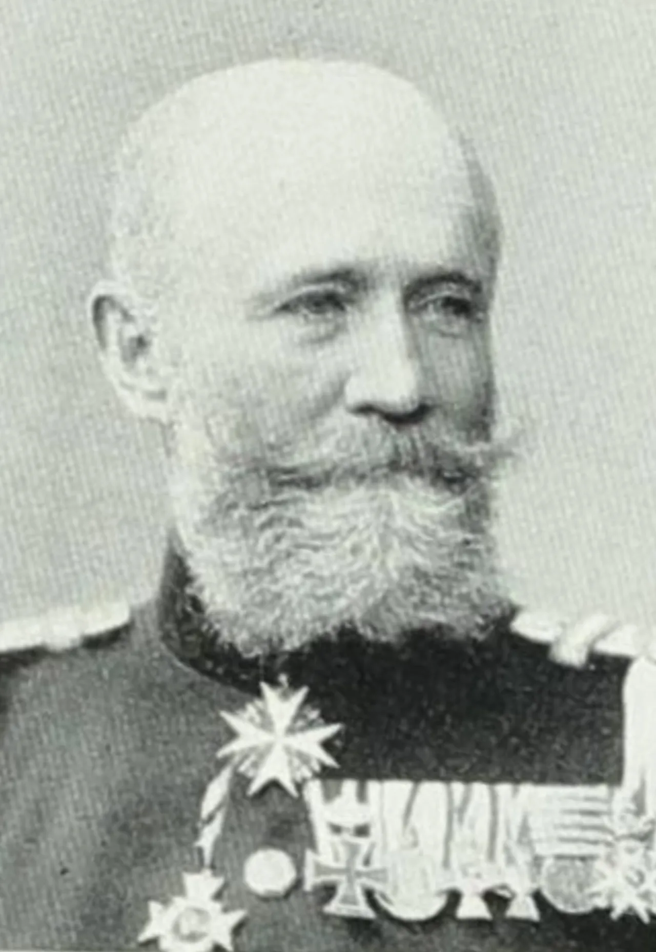 Porträt von Karl Freiherr von Friesen-Miltitz (1847–1928) – Gedenkseite