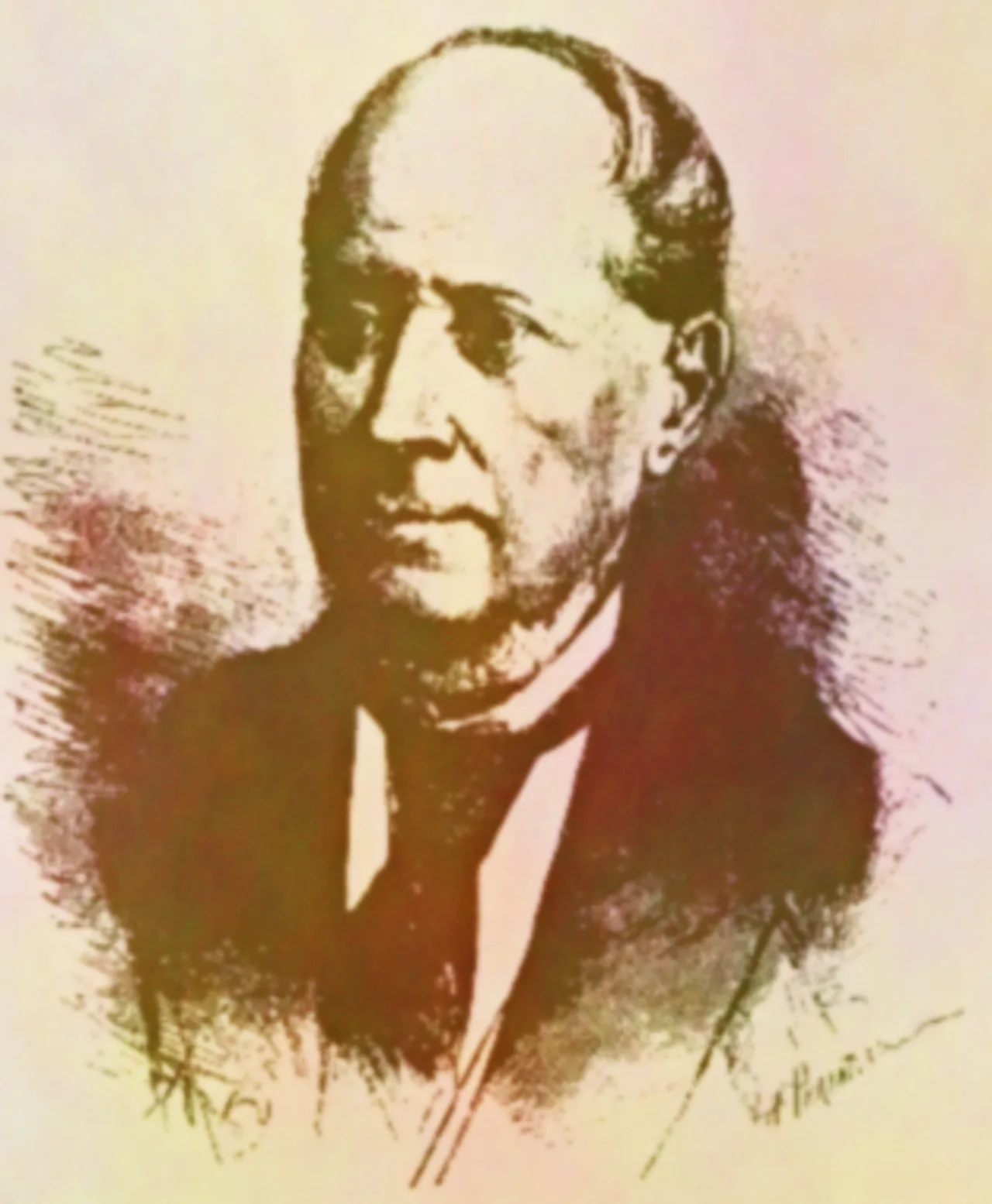 Porträt von Luigi Palmieri (1807–1896) – Gedenkseite