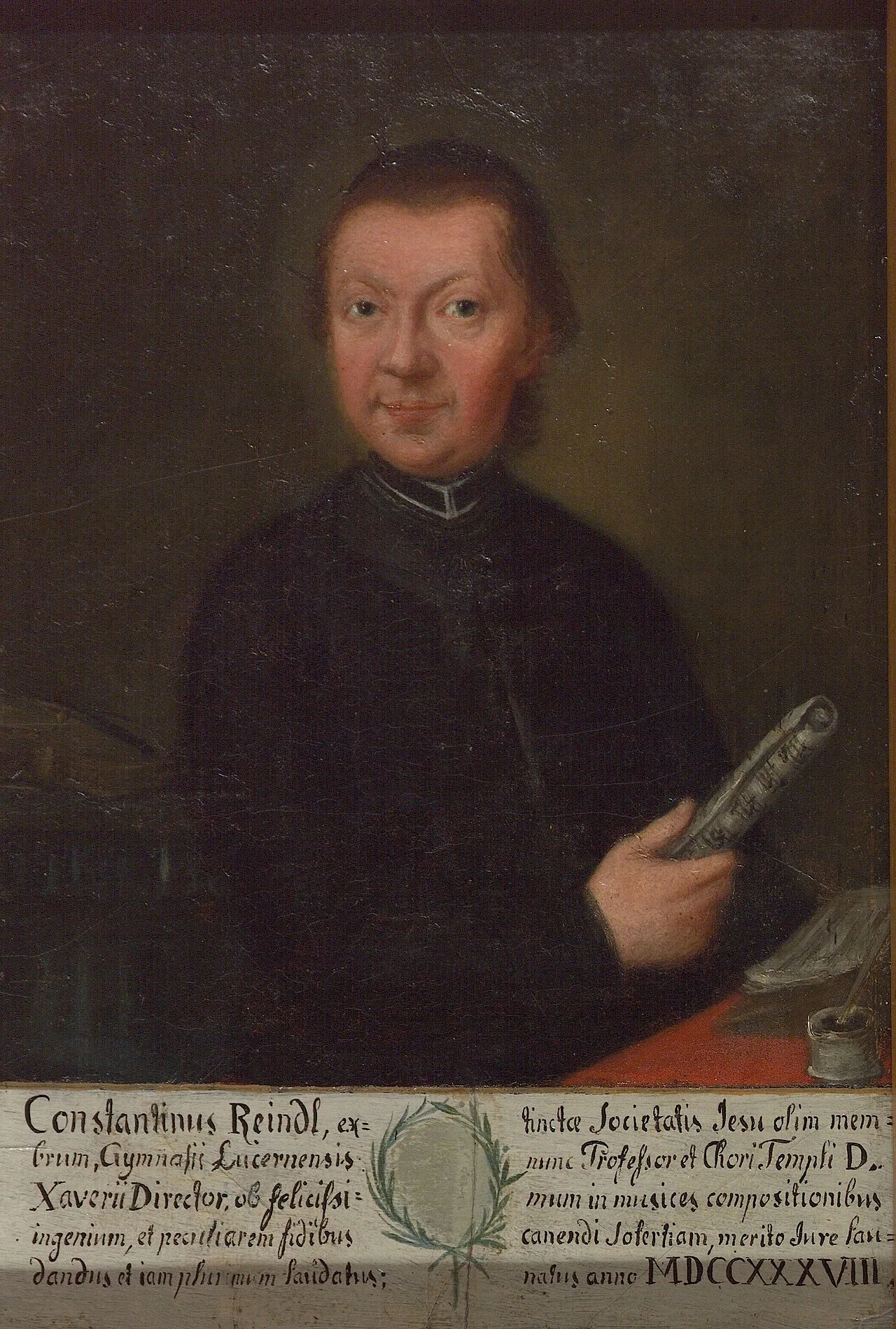 Porträt von Constantin Reindl (1738–1799) – Gedenkseite