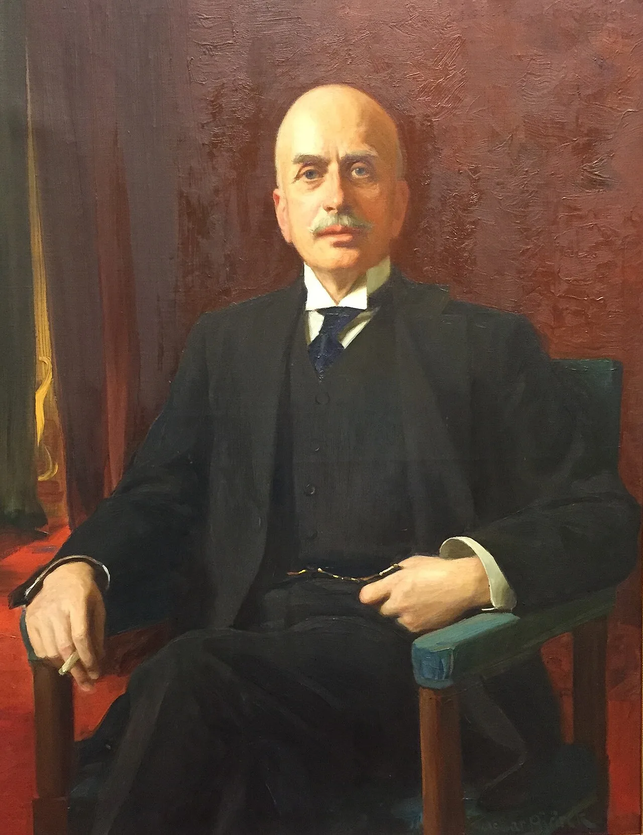 Portrait of Edvard Cassel (1853–1936) – memorial page