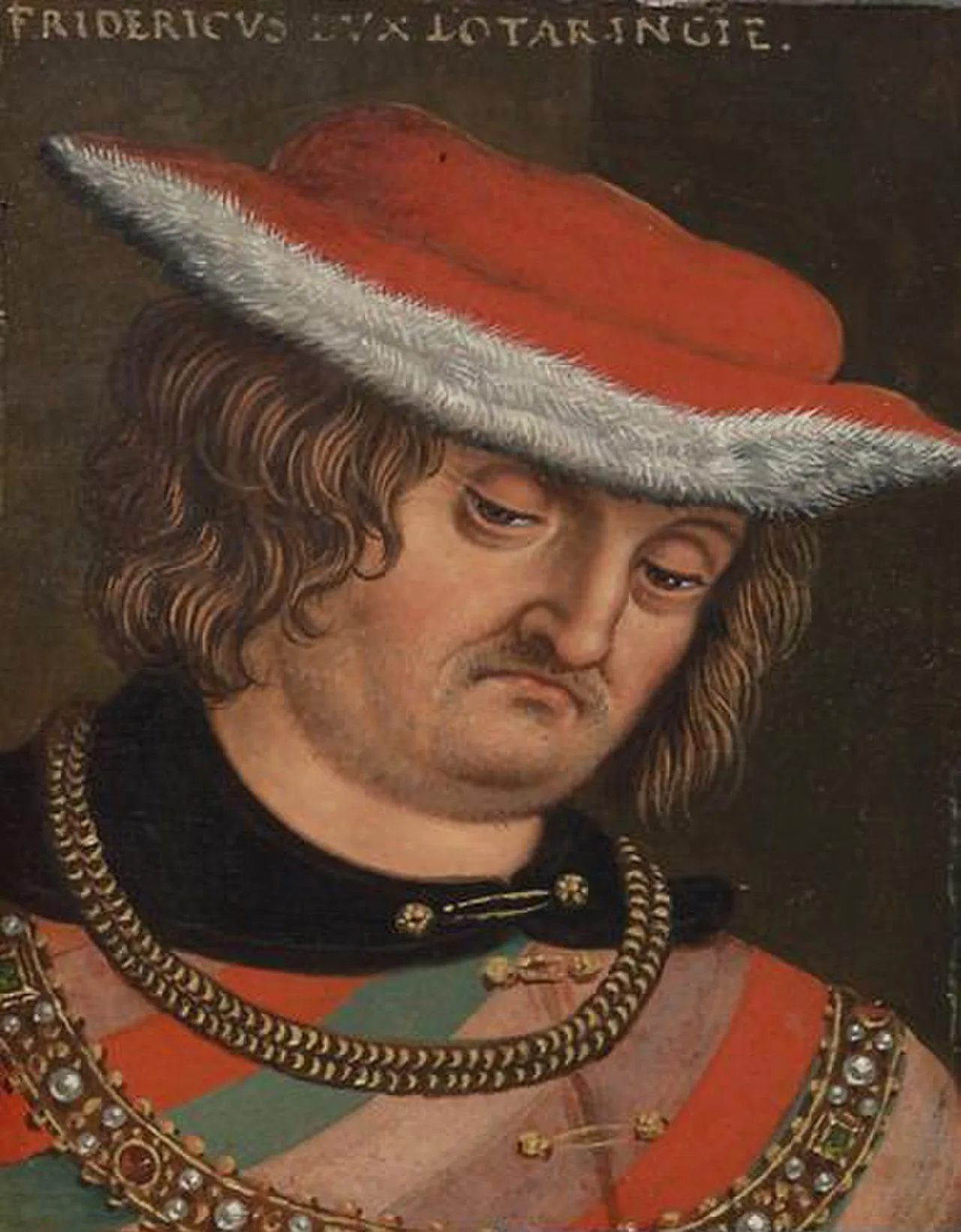 Porträt von Friedrich IV. (1282–1329) – Gedenkseite