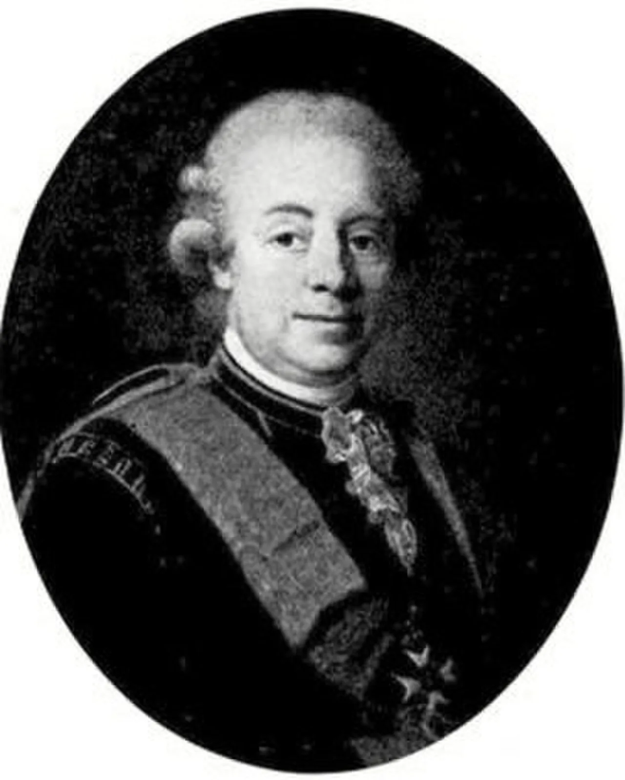 Portrait of Carl Wilhelm von Düben (1724–1790) – memorial page