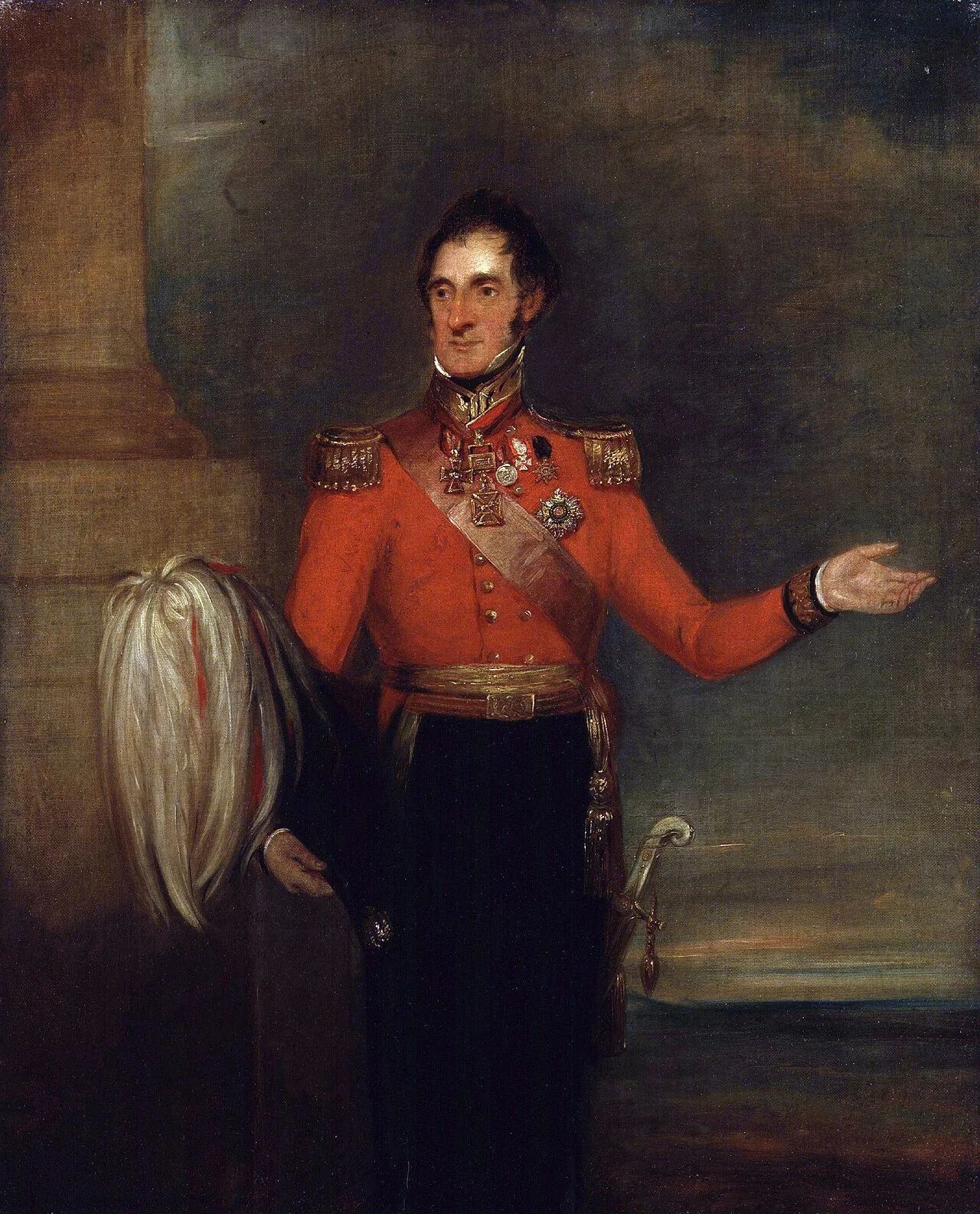 Porträt von Edward Somerset (1776–1842) – Gedenkseite