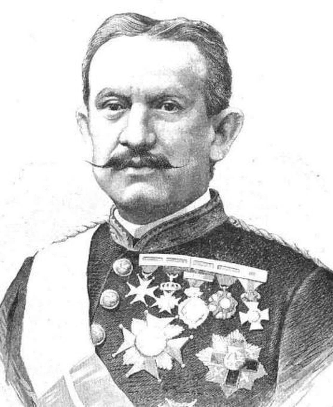 Porträt von José Luis Riquelme y Gómez (1813–1888) – Gedenkseite