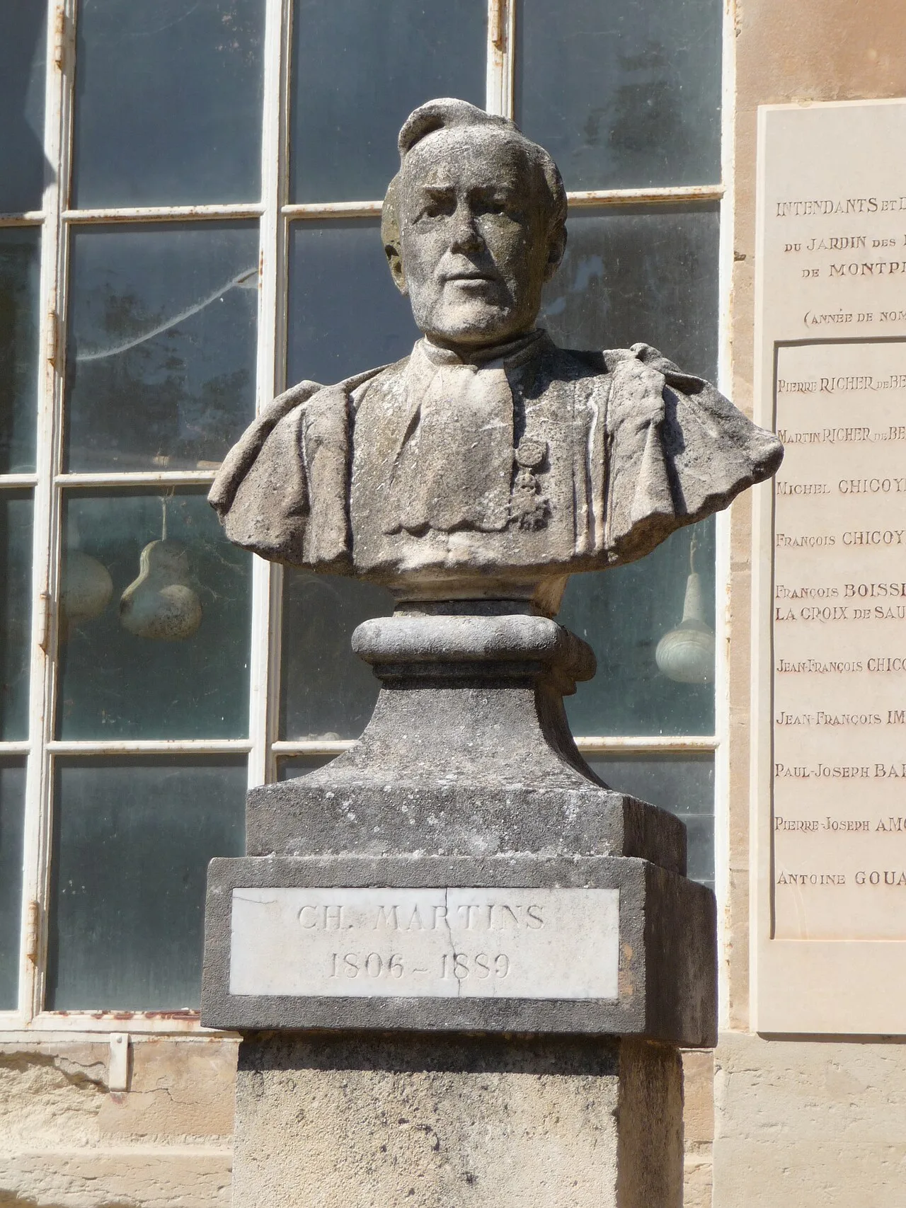 Porträt von Charles Frédéric Martins (1806–1889) – Gedenkseite