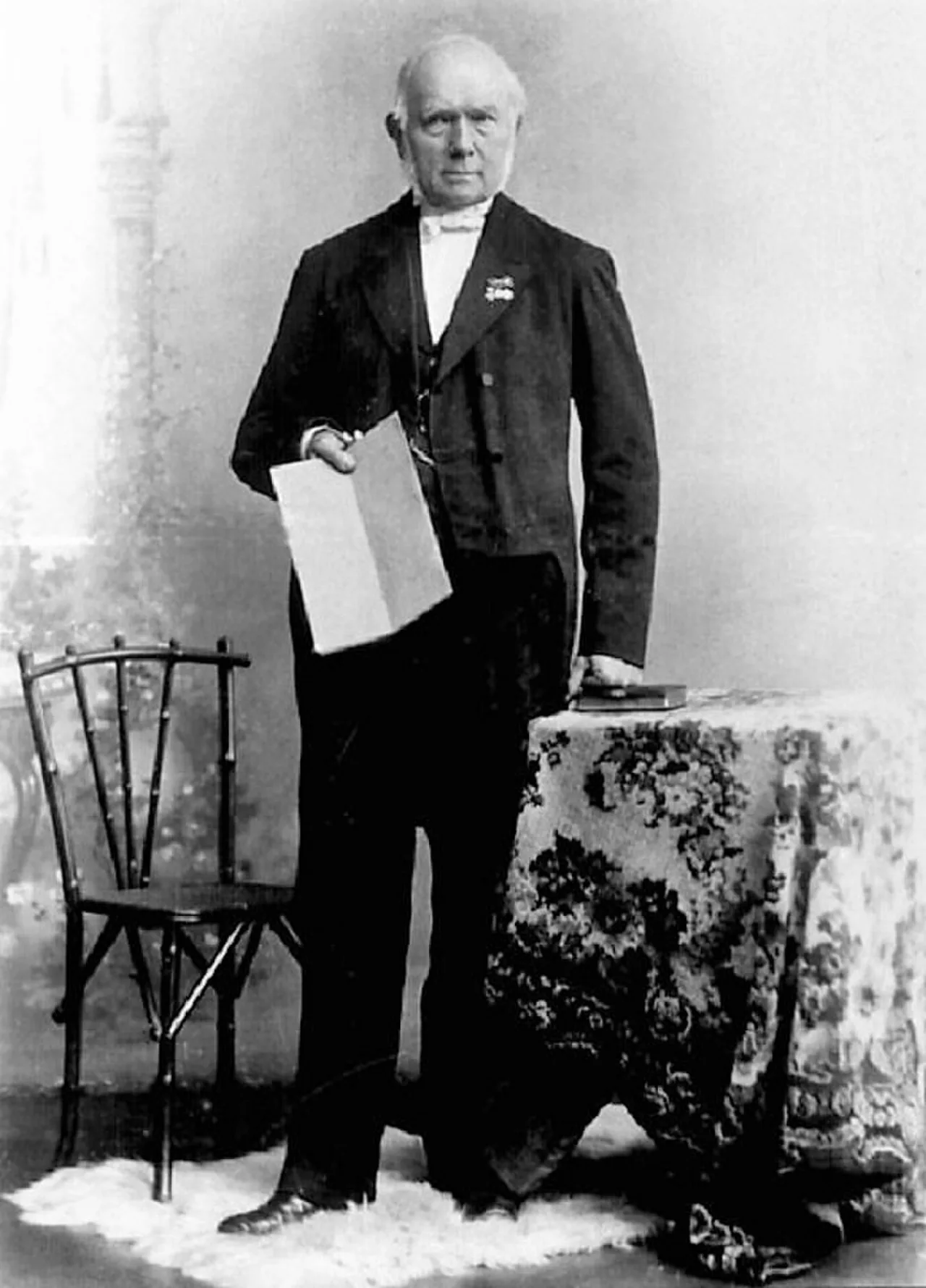 Porträt von Ludwig Polscher (1820–1909) – Gedenkseite