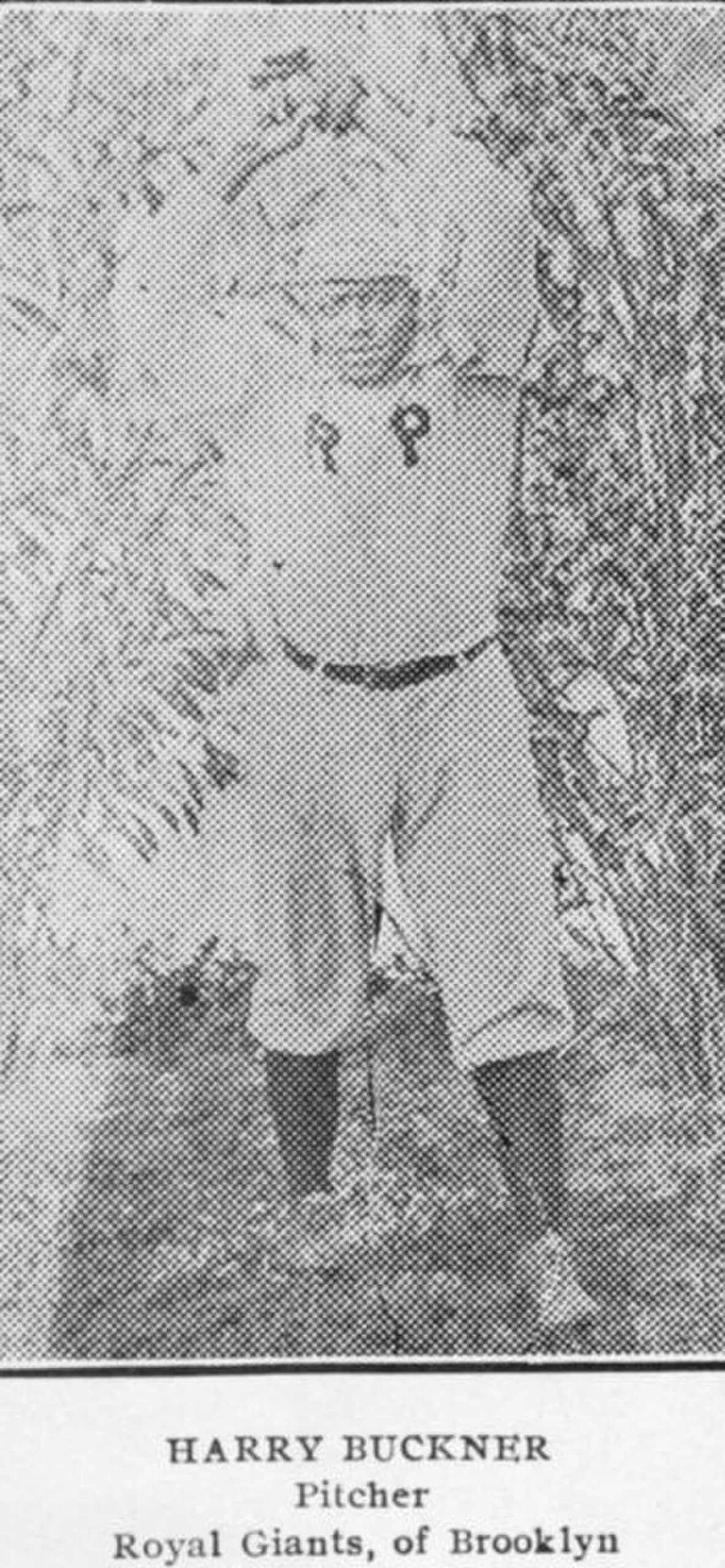 Porträt von Harry Buckner (1876–1938) – Gedenkseite