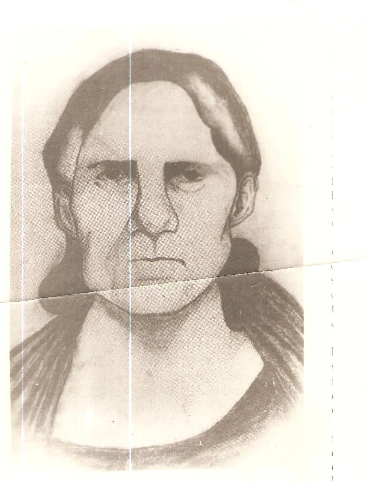Porträt von Agustina Ramírez (1813–1879) – Gedenkseite