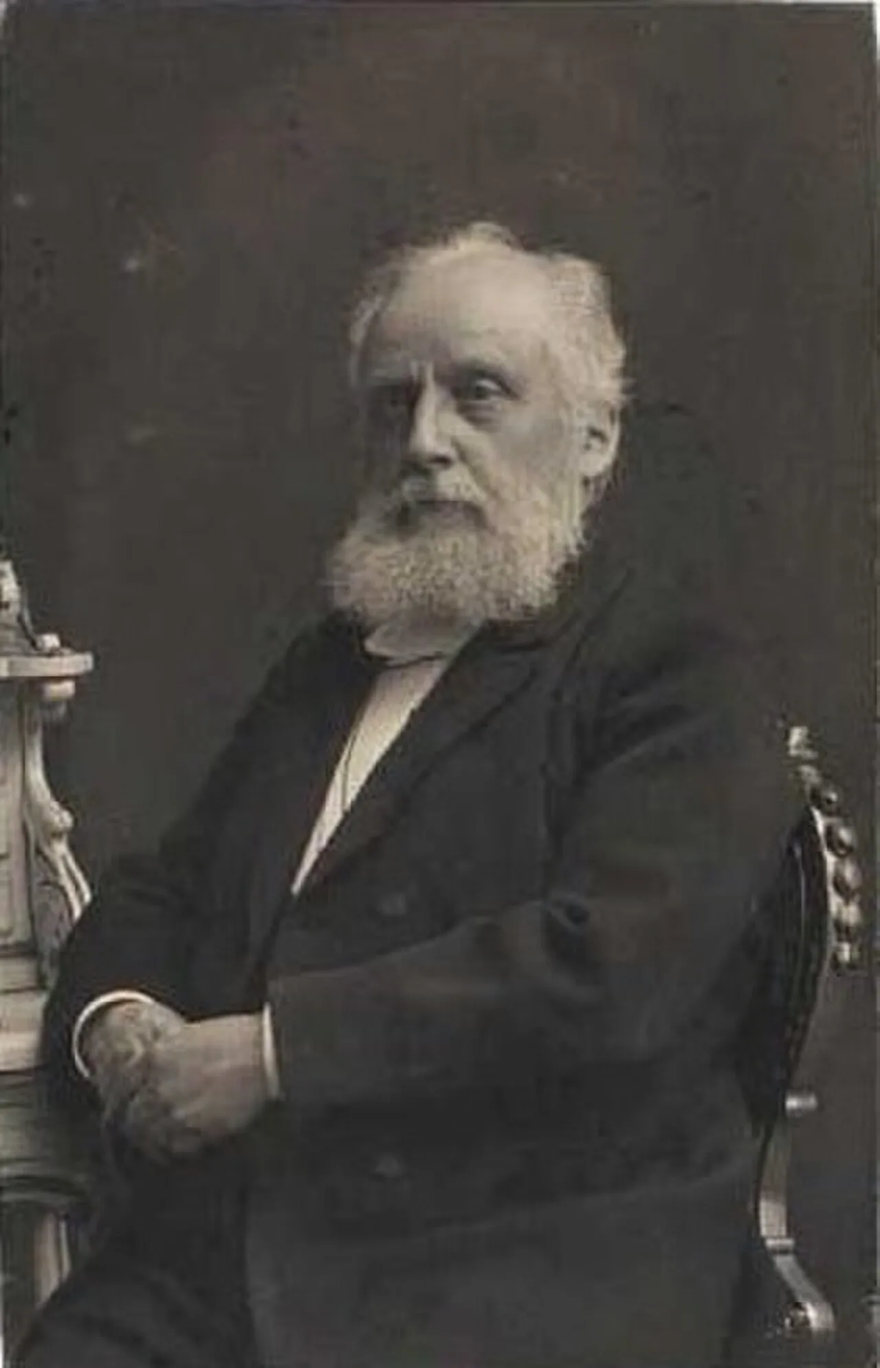 Porträt von Emil Elberling (1835–1927) – Gedenkseite