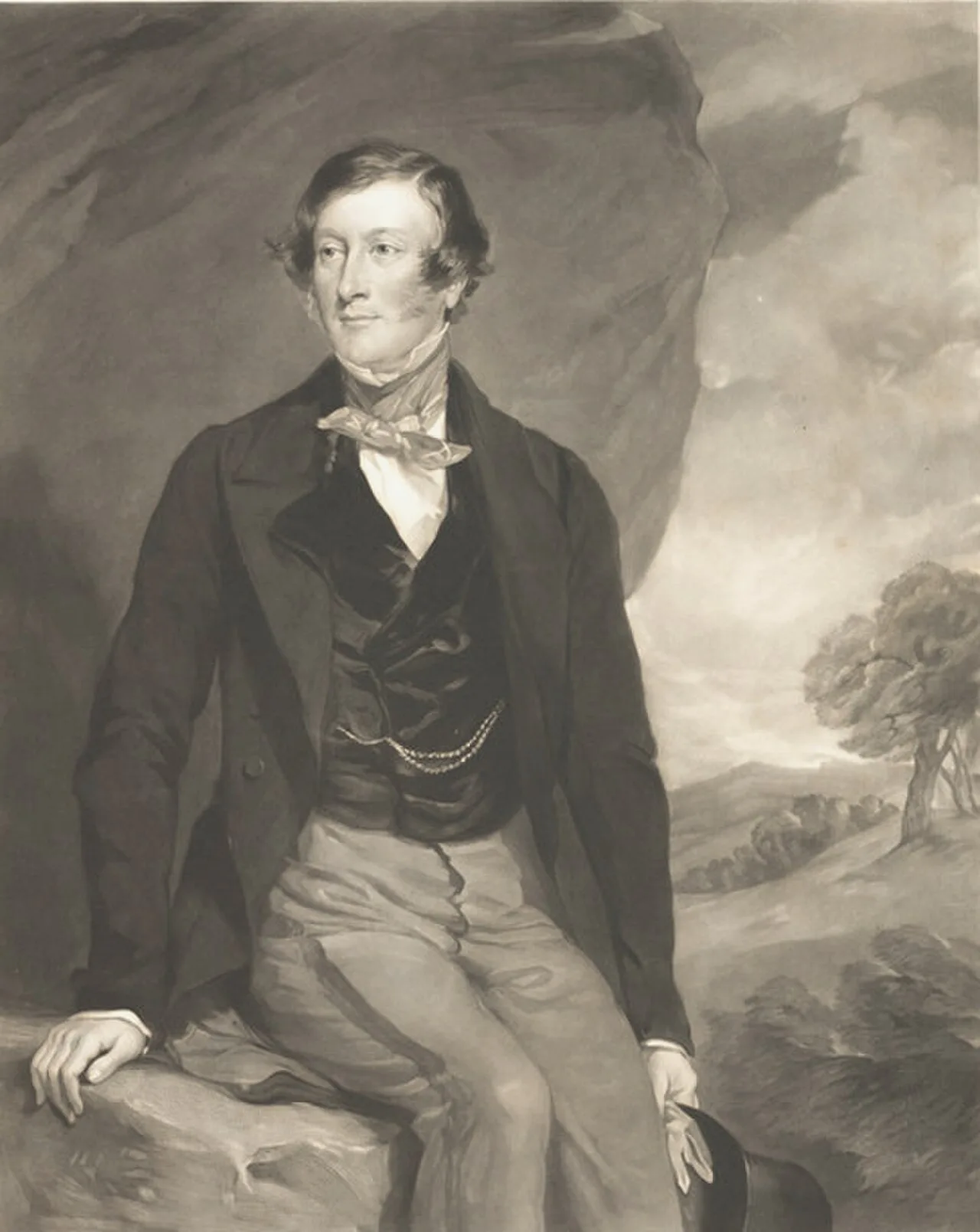 Porträt von Henry Sturt (1795–1866) – Gedenkseite