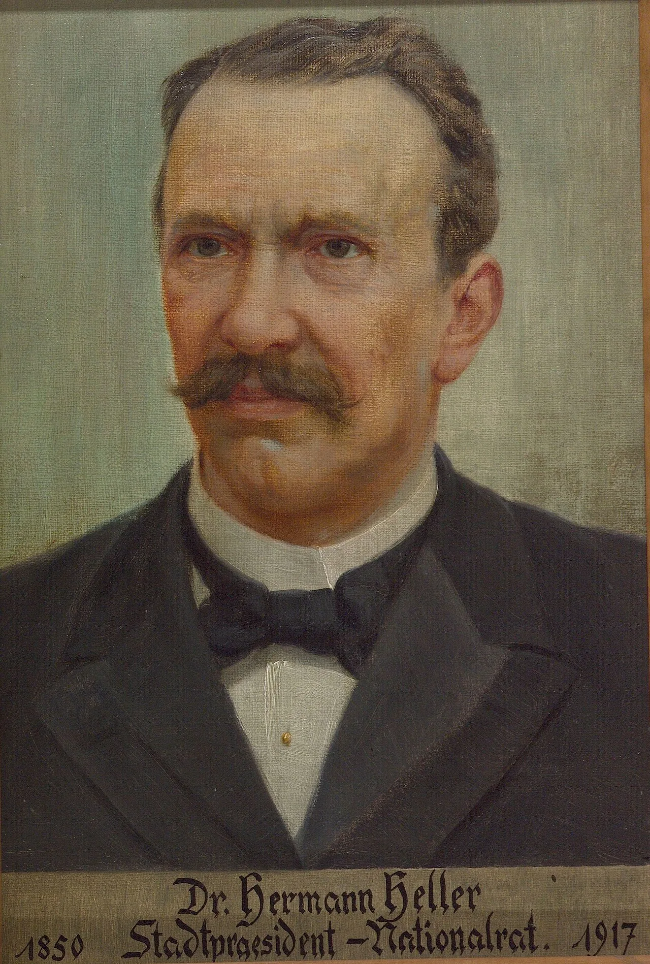 Portrait of Hermann Heller (1850–1917) – memorial page