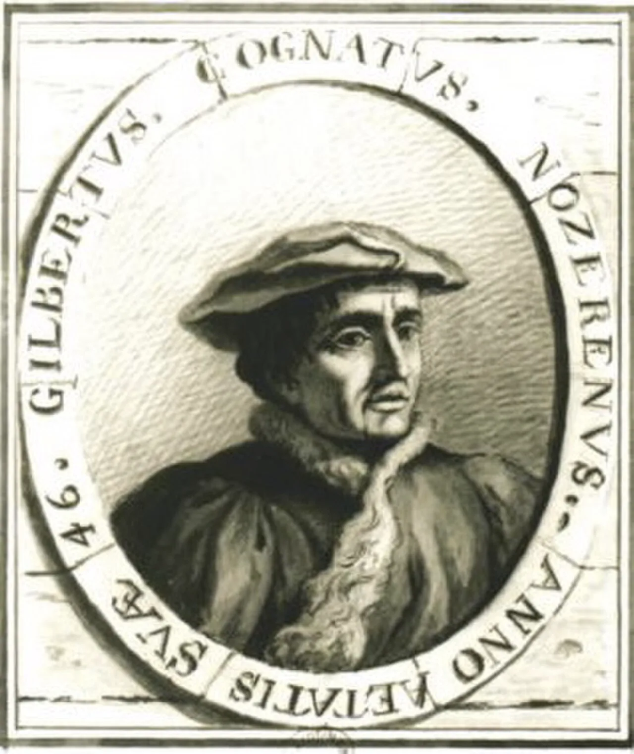Portrait of Gilbert Cousin (1506–1572) – memorial page